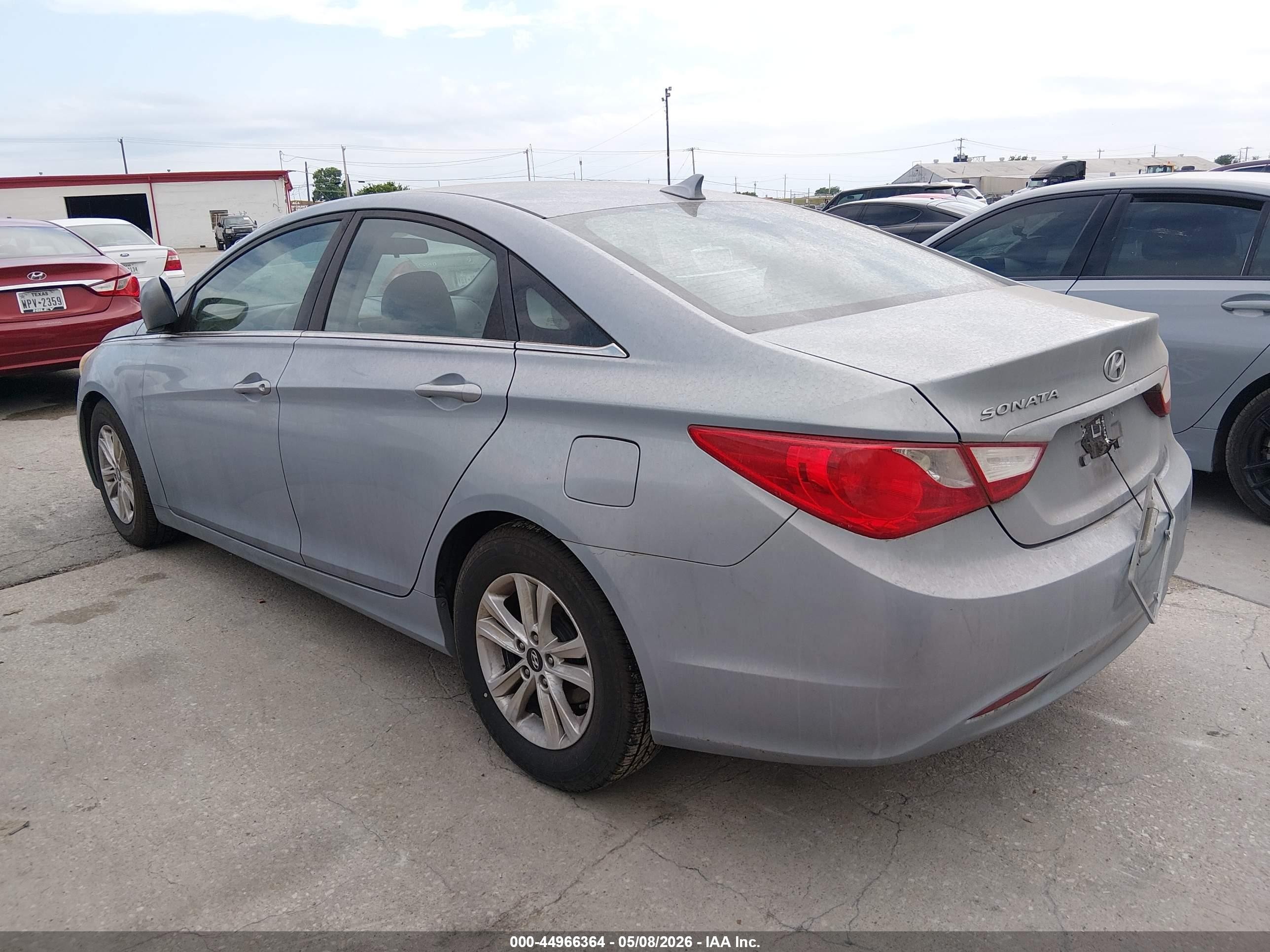2011 Hyundai Sonata Gls Blue vin: 5NPEB4AC5BH032979