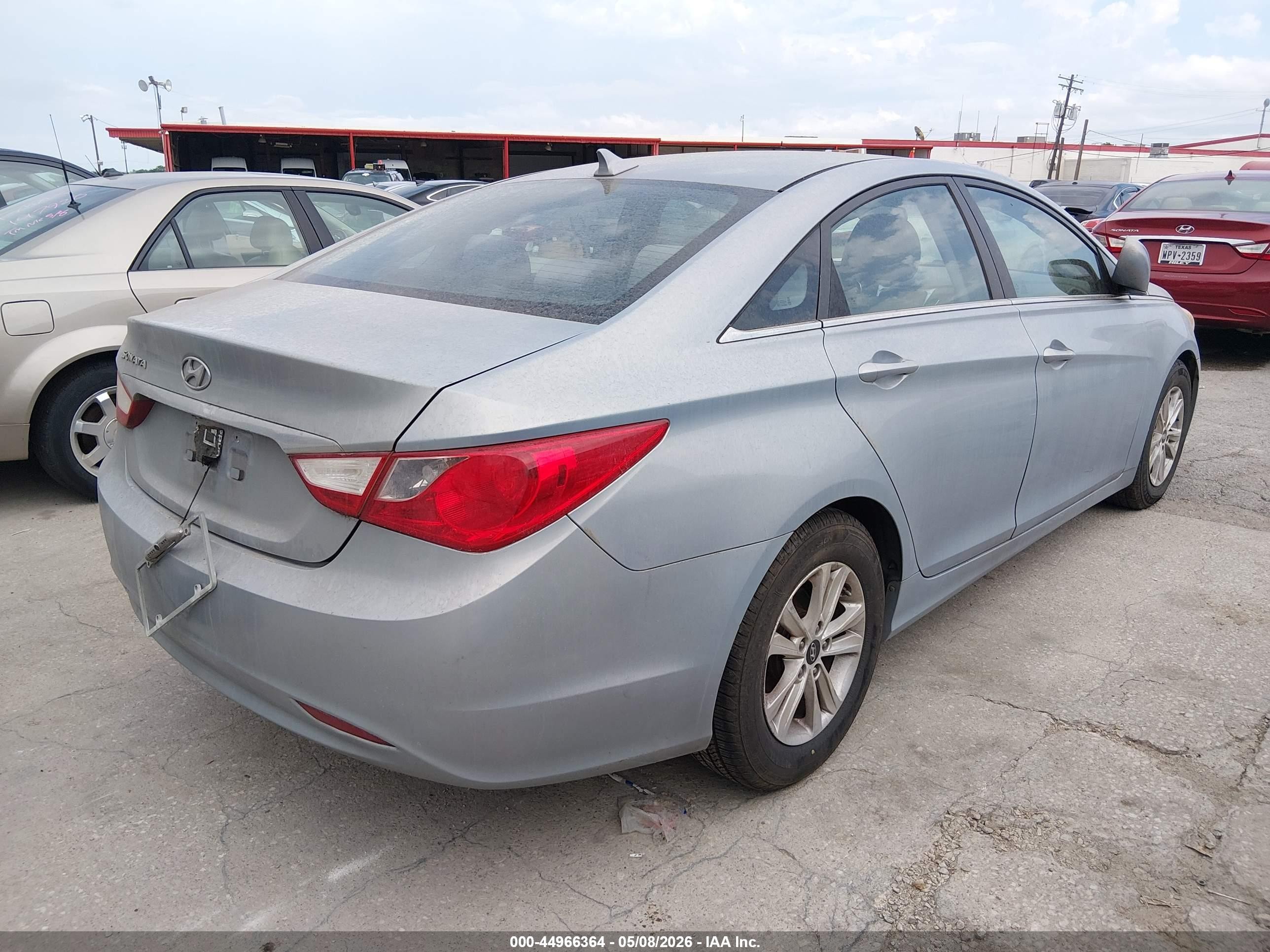 2011 Hyundai Sonata Gls Blue vin: 5NPEB4AC5BH032979