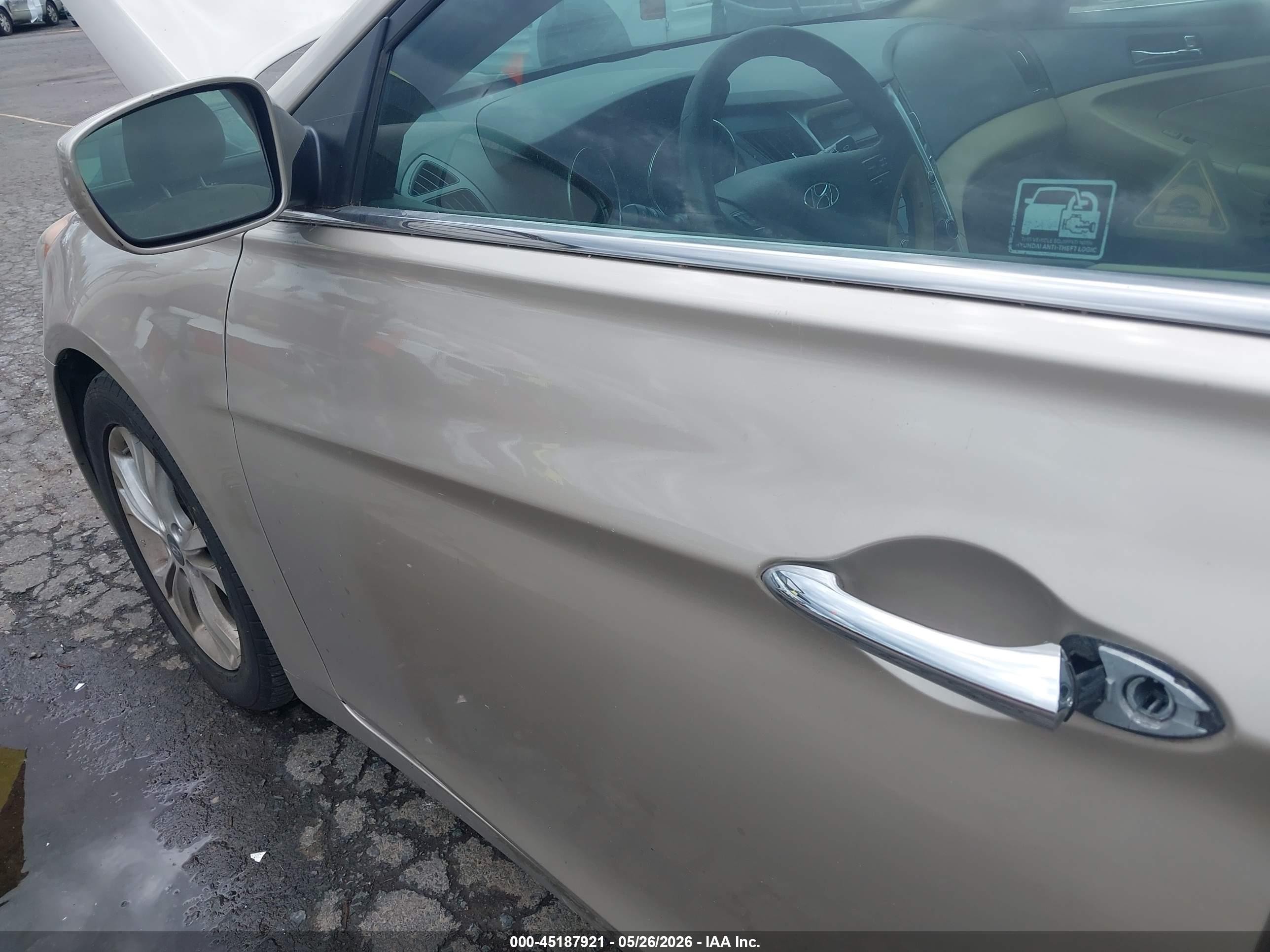 2011 Hyundai Sonata Gls Champagne vin: 5NPEB4AC5BH042881