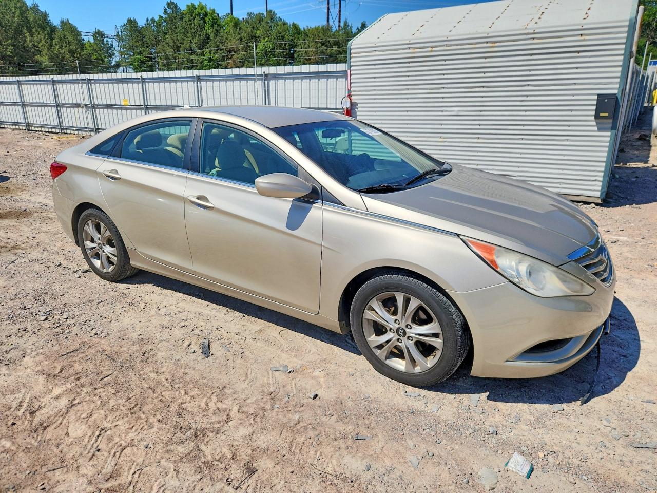 2011 Hyundai Sonata Gls Beige vin: 5NPEB4AC5BH048969