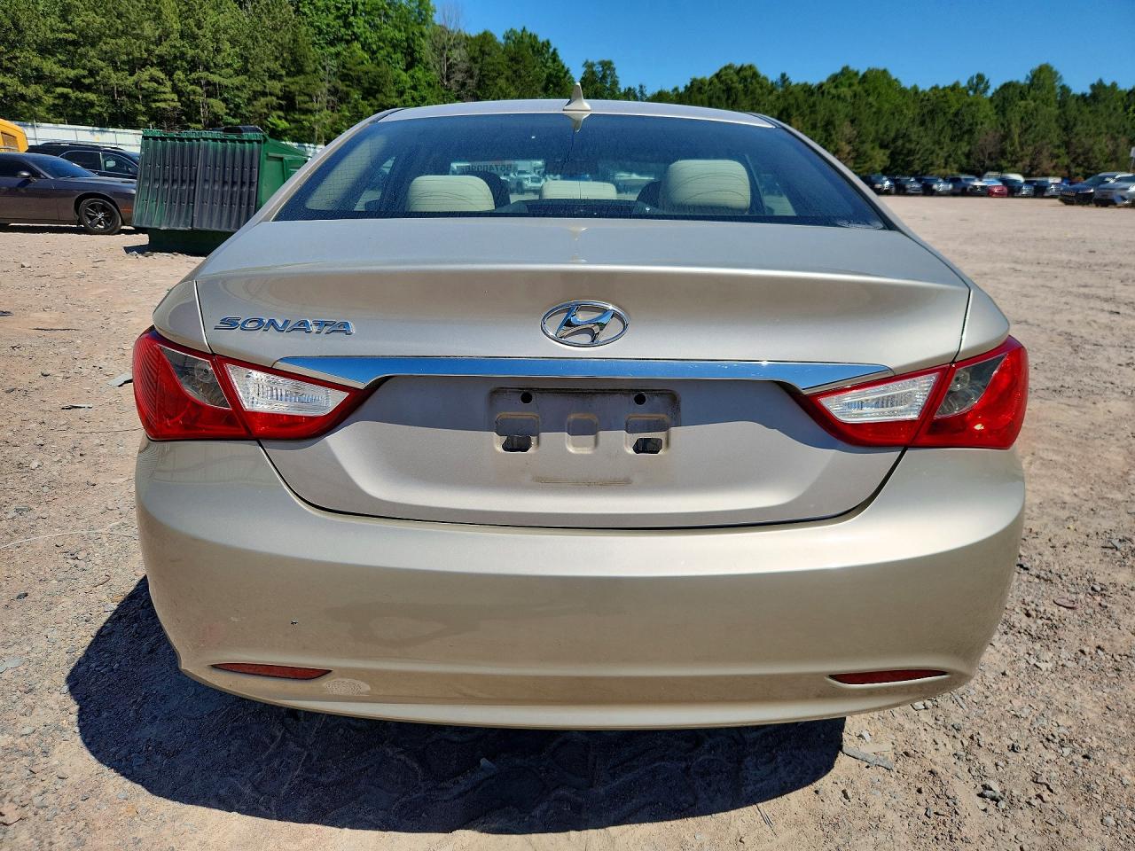 2011 Hyundai Sonata Gls Beige vin: 5NPEB4AC5BH048969