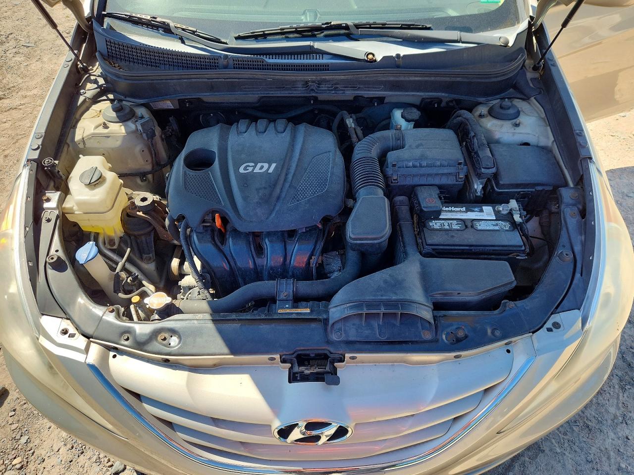 2011 Hyundai Sonata Gls Beige vin: 5NPEB4AC5BH048969