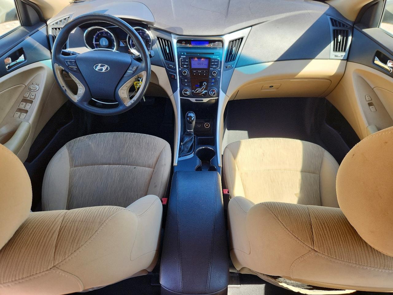 2011 Hyundai Sonata Gls Beige vin: 5NPEB4AC5BH048969