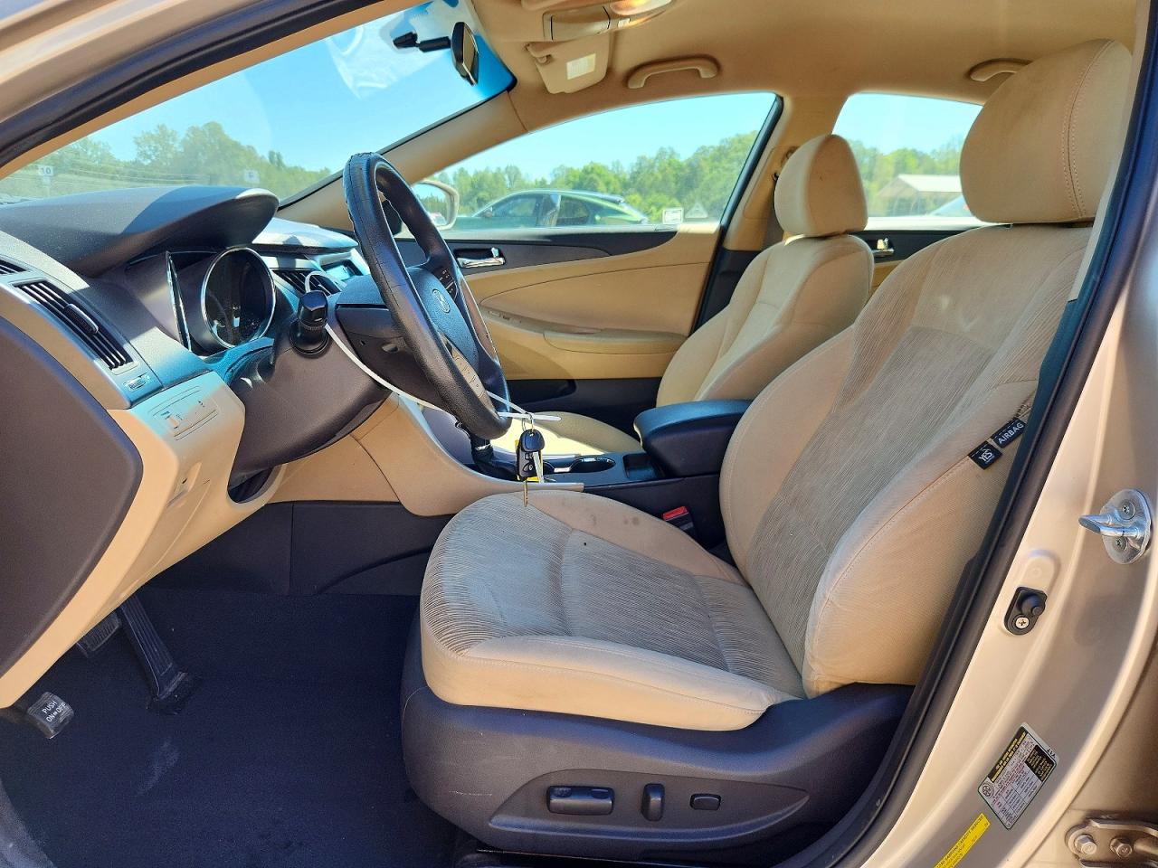 2011 Hyundai Sonata Gls Beige vin: 5NPEB4AC5BH048969