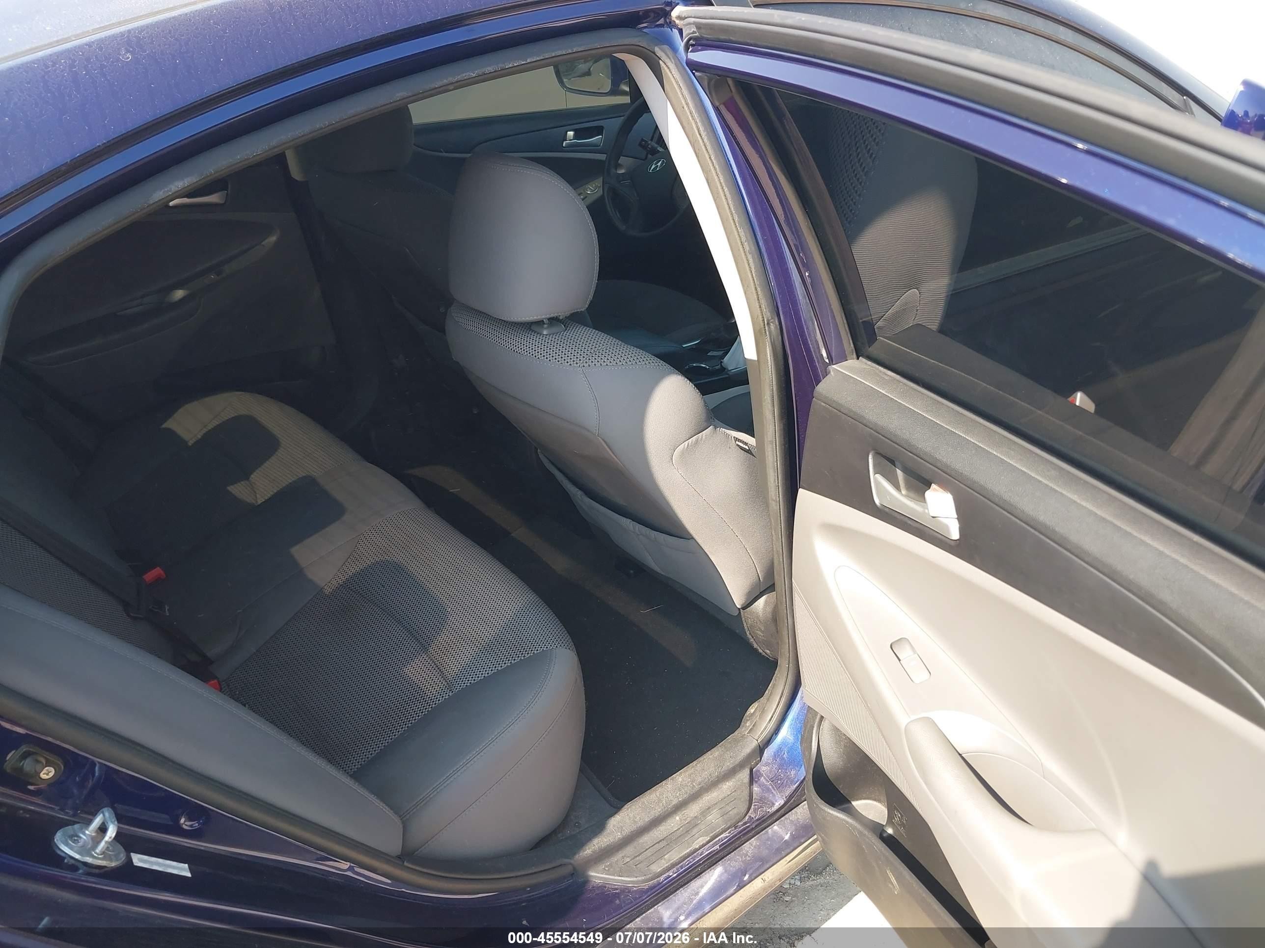 2011 Hyundai Sonata Gls Blue vin: 5NPEB4AC5BH053573