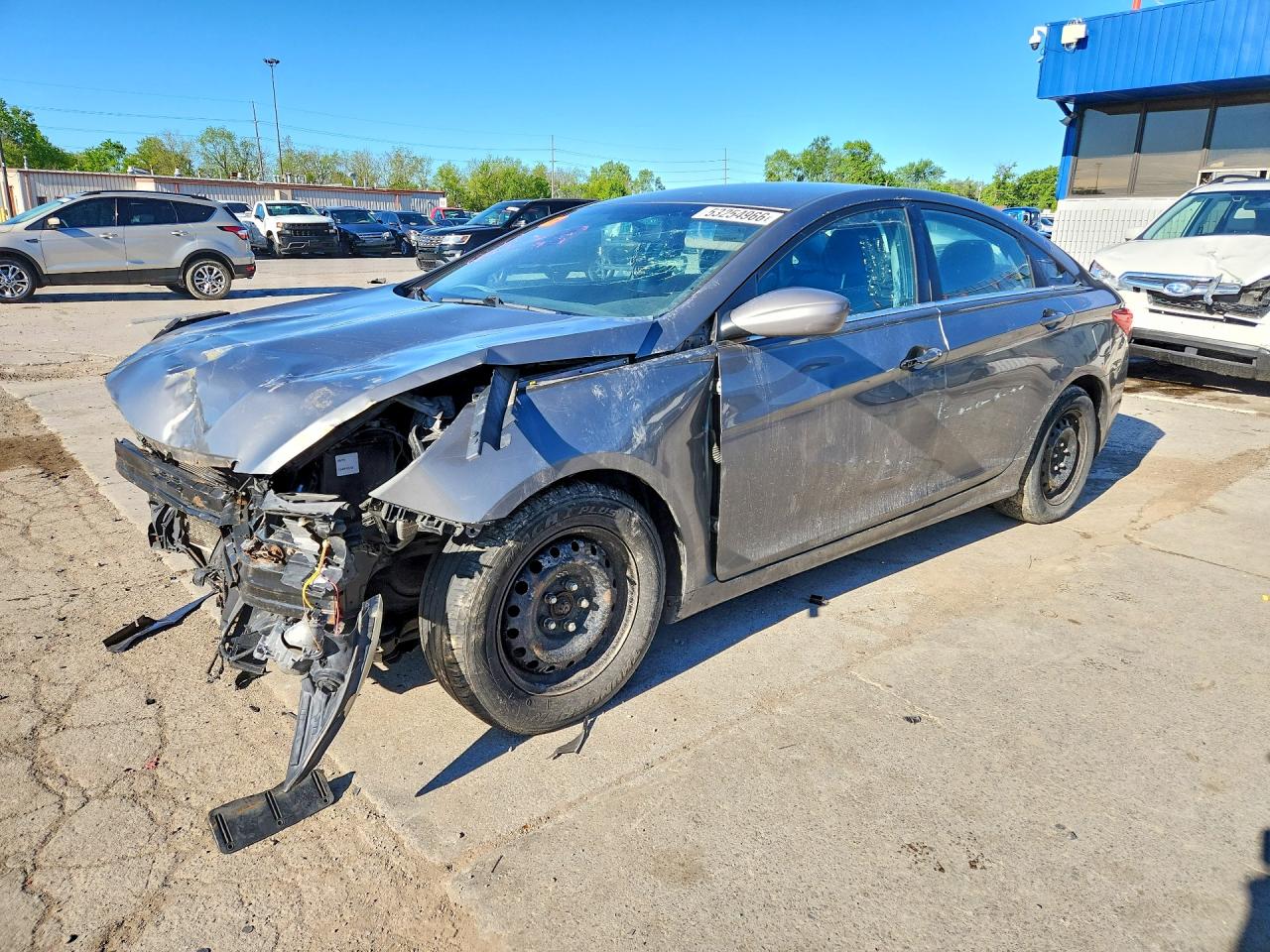 2011 Hyundai Sonata Gls Серебряный vin: 5NPEB4AC5BH057963