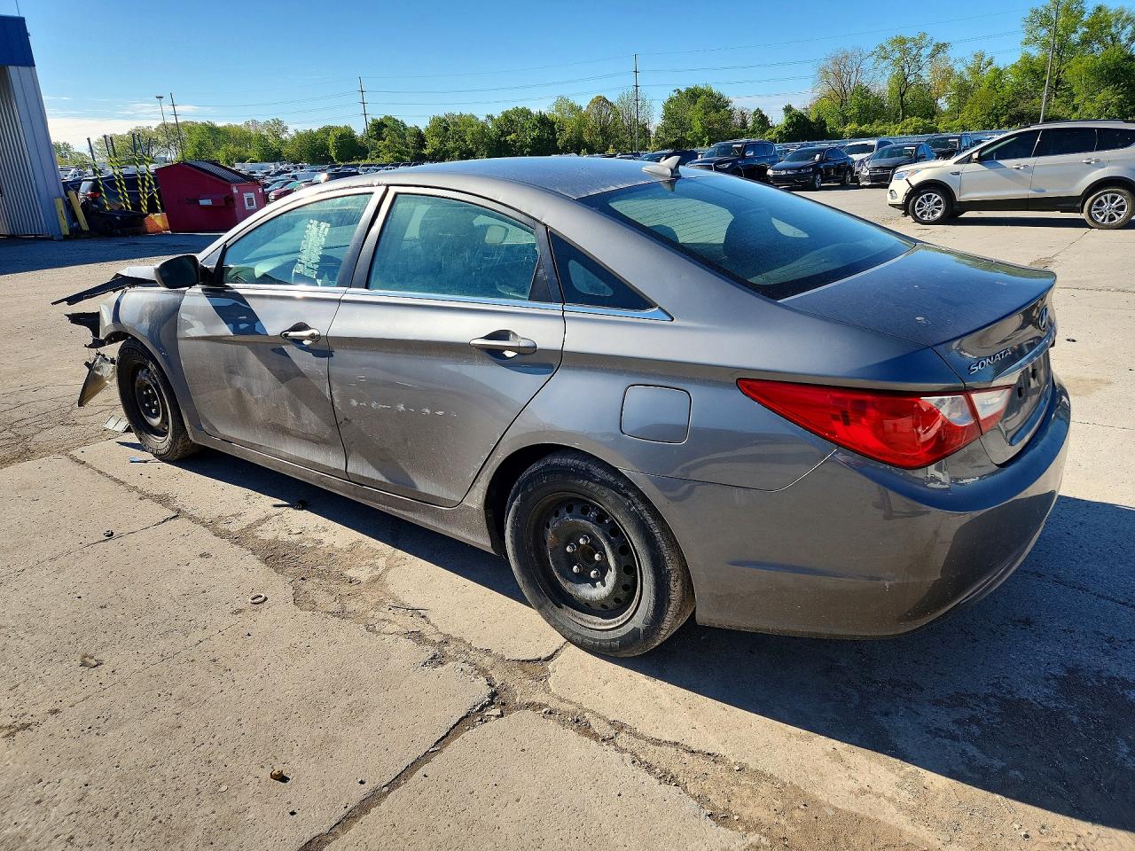 2011 Hyundai Sonata Gls Серебряный vin: 5NPEB4AC5BH057963