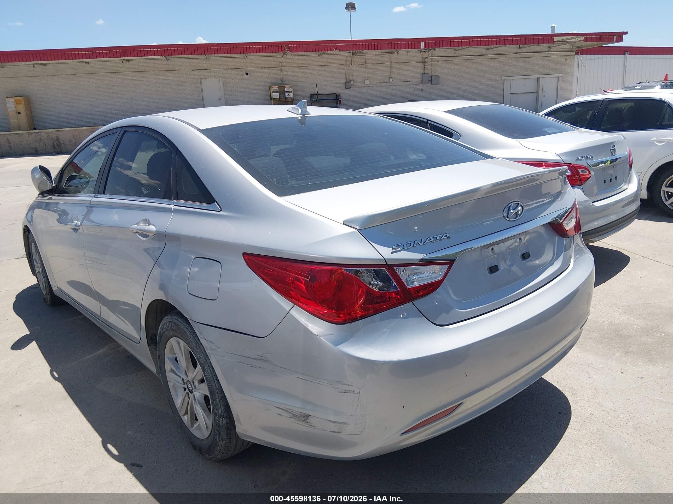 2011 Hyundai Sonata Gls Gray vin: 5NPEB4AC5BH075346