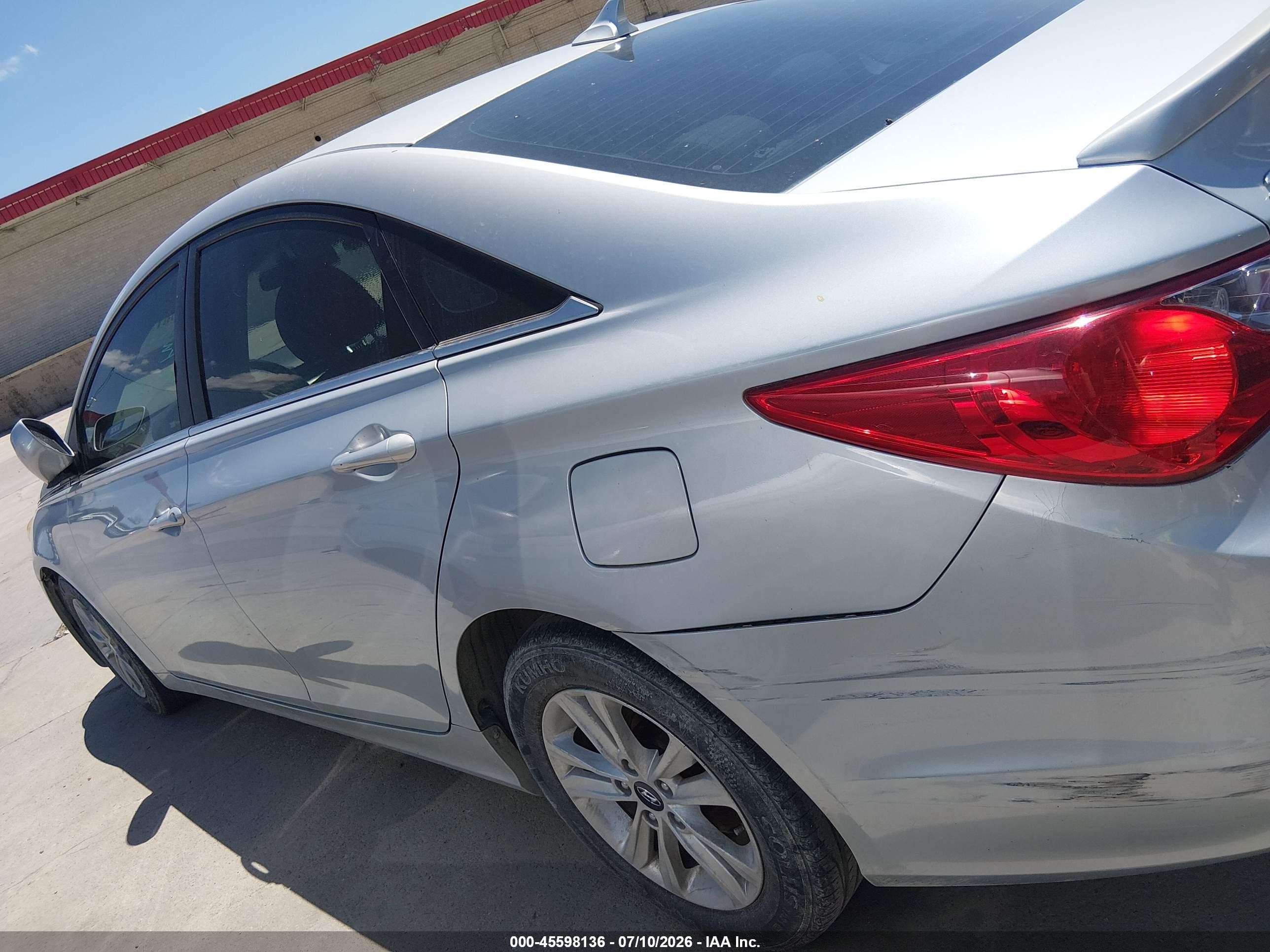 2011 Hyundai Sonata Gls Gray vin: 5NPEB4AC5BH075346