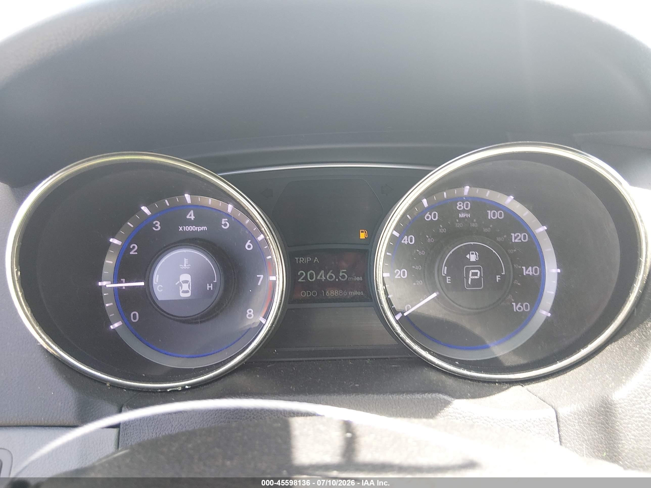2011 Hyundai Sonata Gls Gray vin: 5NPEB4AC5BH075346