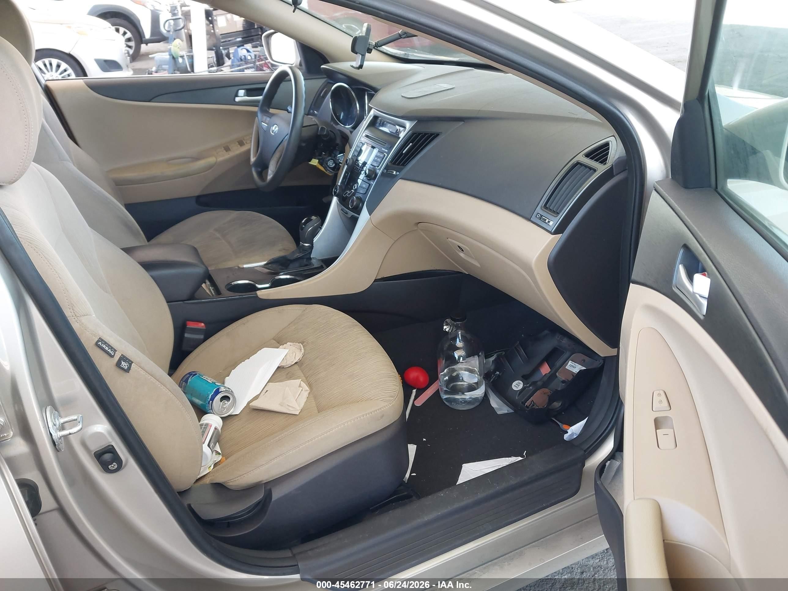 2011 Hyundai Sonata Gls Tan vin: 5NPEB4AC5BH082409