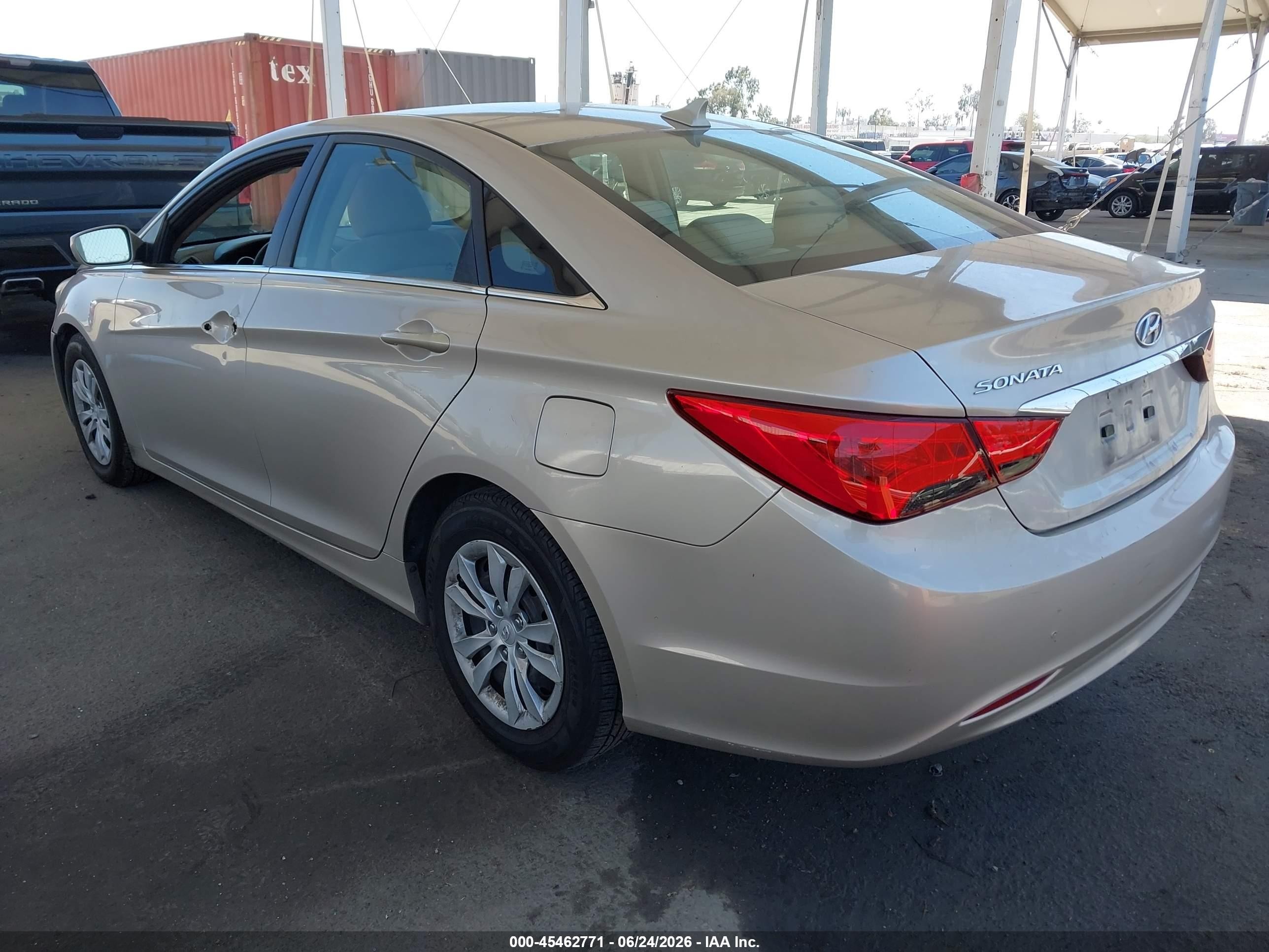 2011 Hyundai Sonata Gls Tan vin: 5NPEB4AC5BH082409