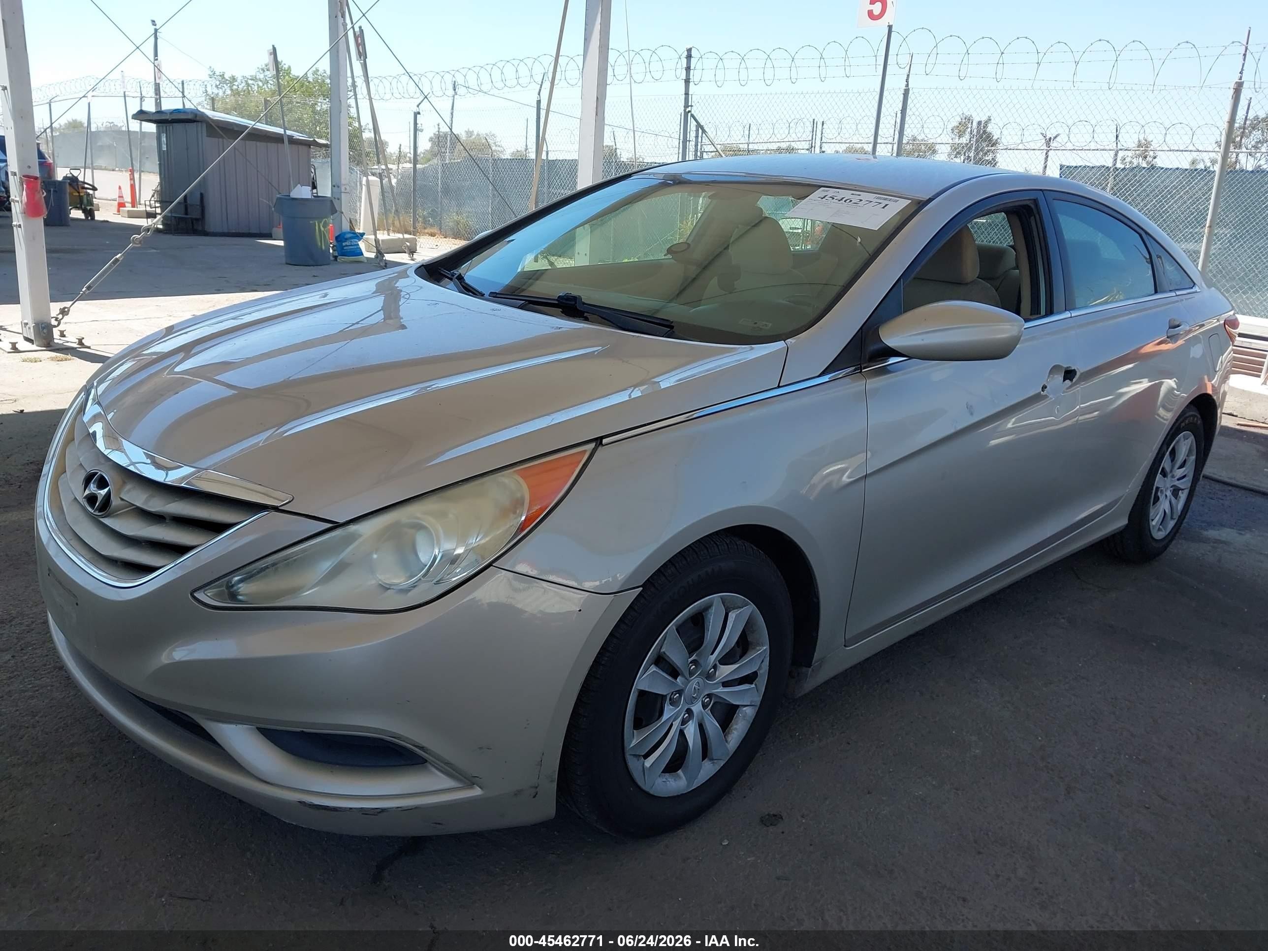 2011 Hyundai Sonata Gls Tan vin: 5NPEB4AC5BH082409