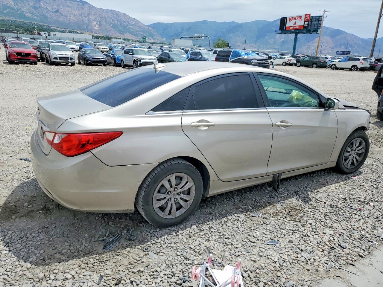 2011 Hyundai Sonata Gls Beige vin: 5NPEB4AC5BH088274