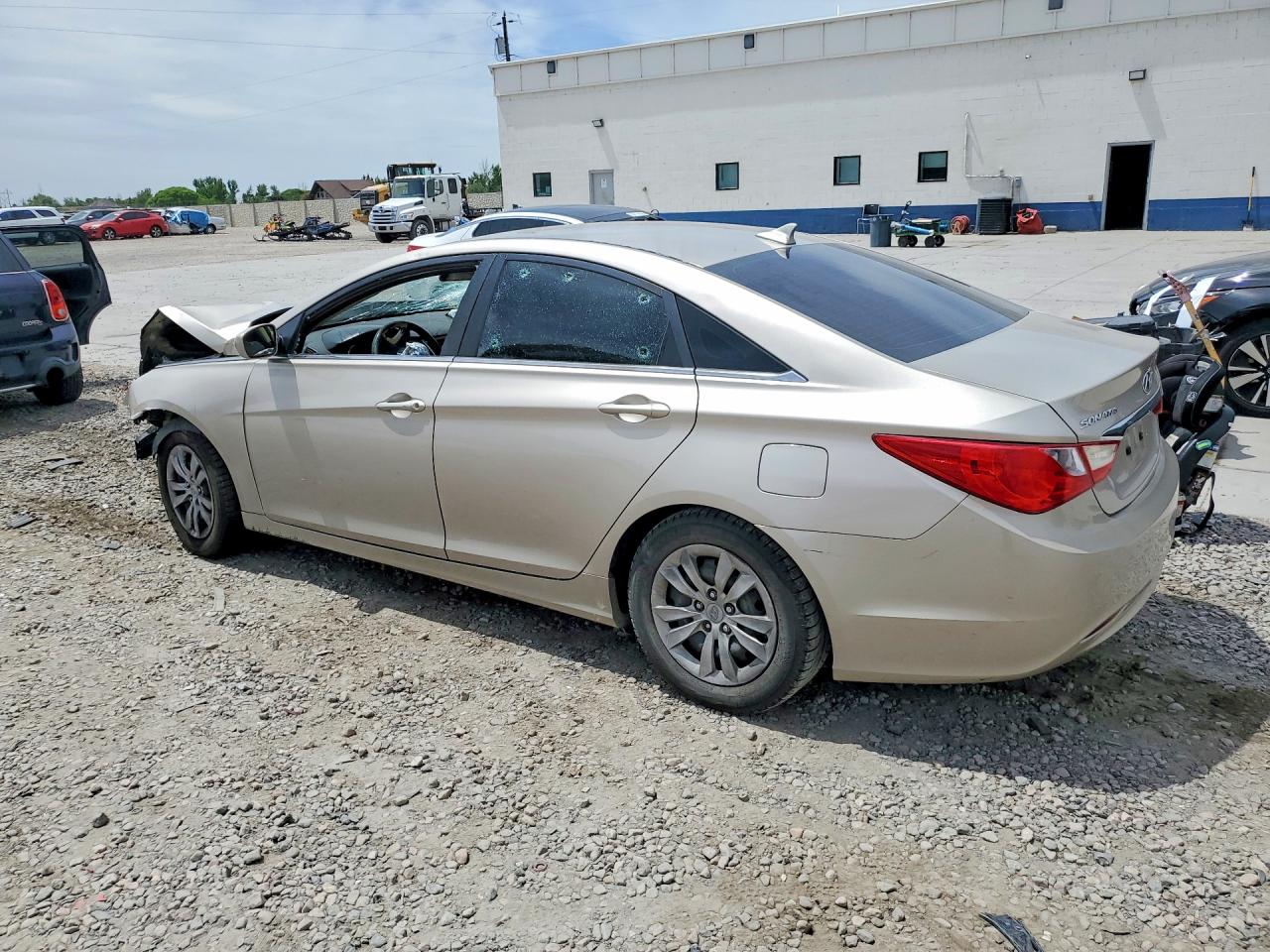 2011 Hyundai Sonata Gls Beige vin: 5NPEB4AC5BH088274