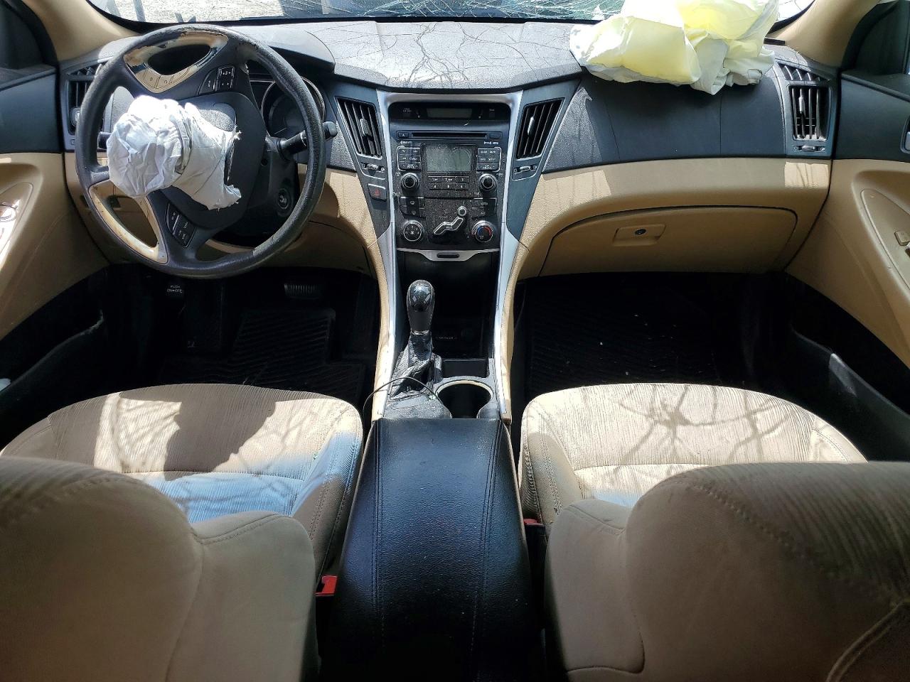 2011 Hyundai Sonata Gls Beige vin: 5NPEB4AC5BH088274