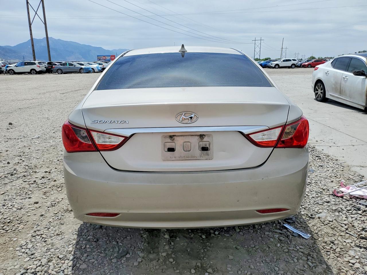 2011 Hyundai Sonata Gls Beige vin: 5NPEB4AC5BH088274