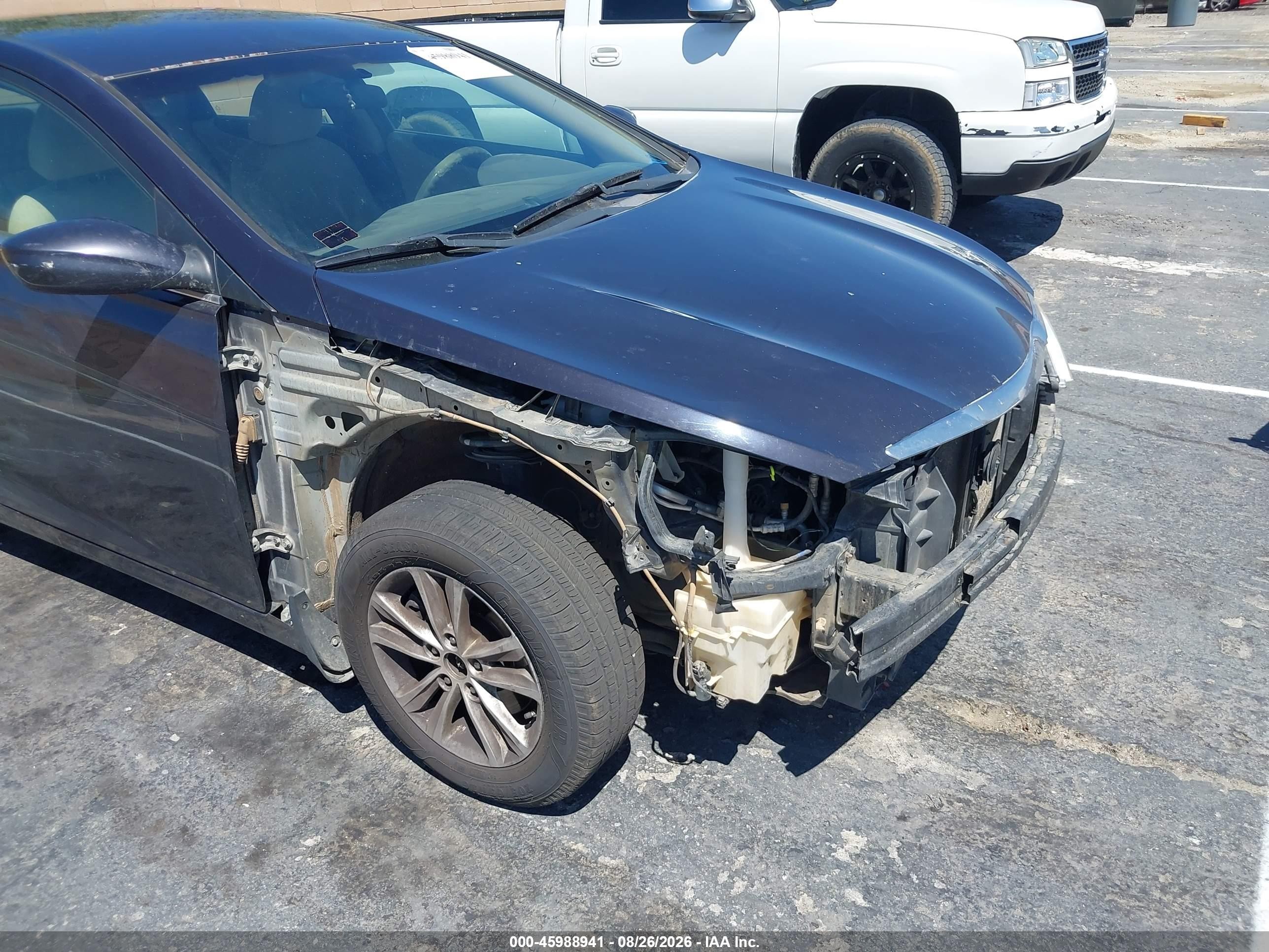 2011 Hyundai Sonata Gls Blue vin: 5NPEB4AC5BH090736