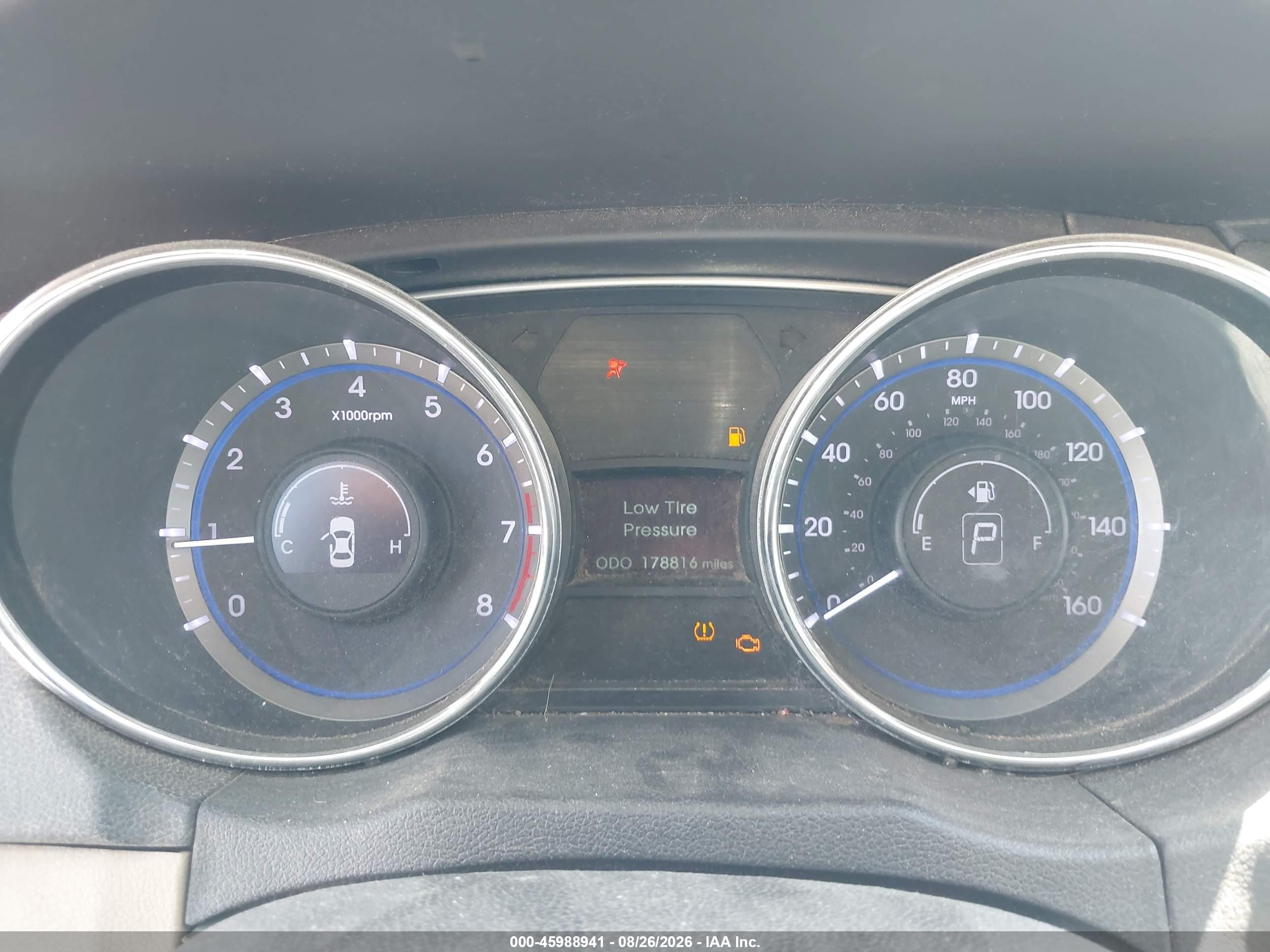 2011 Hyundai Sonata Gls Blue vin: 5NPEB4AC5BH090736
