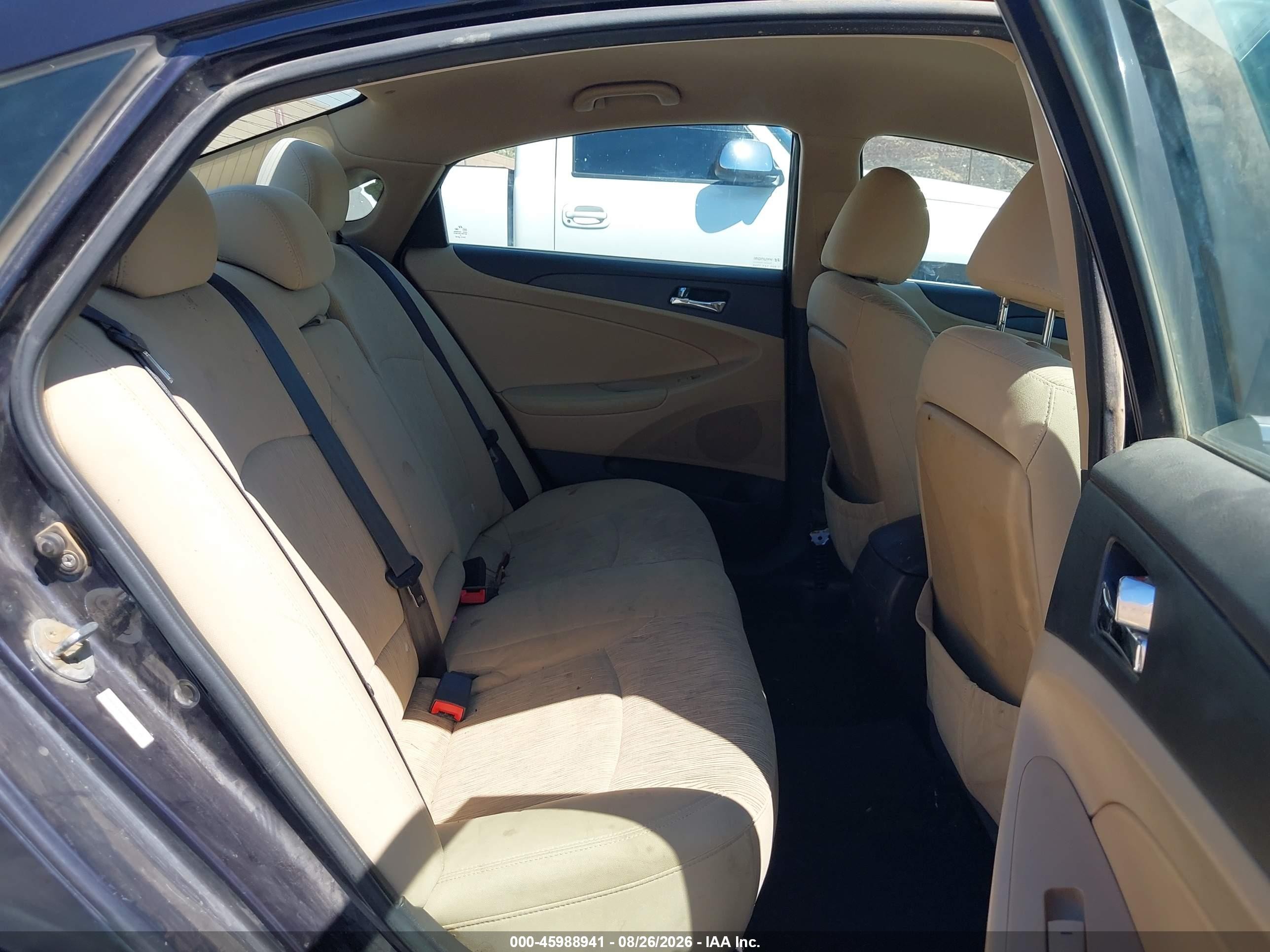 2011 Hyundai Sonata Gls Blue vin: 5NPEB4AC5BH090736