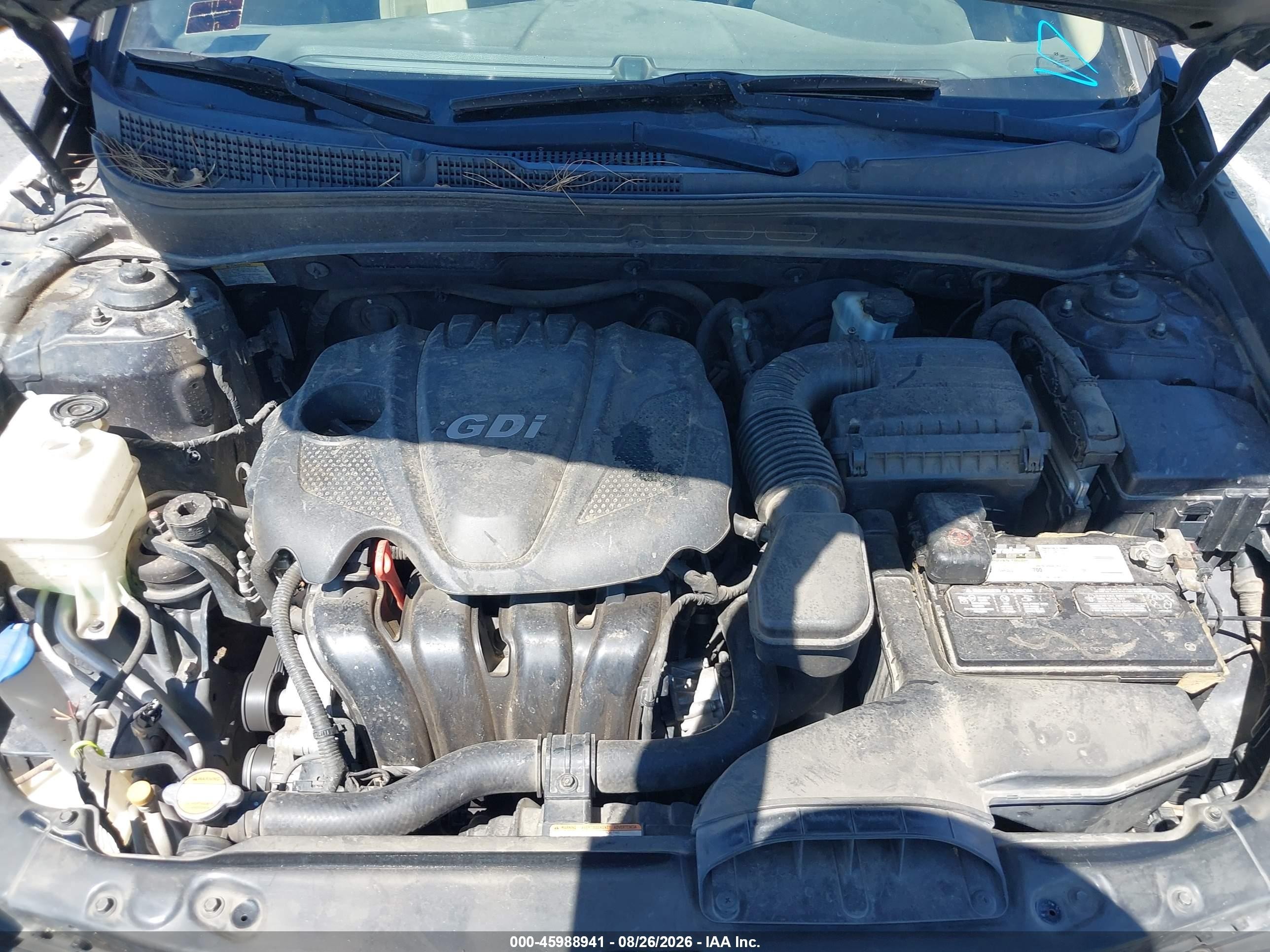 2011 Hyundai Sonata Gls Blue vin: 5NPEB4AC5BH090736