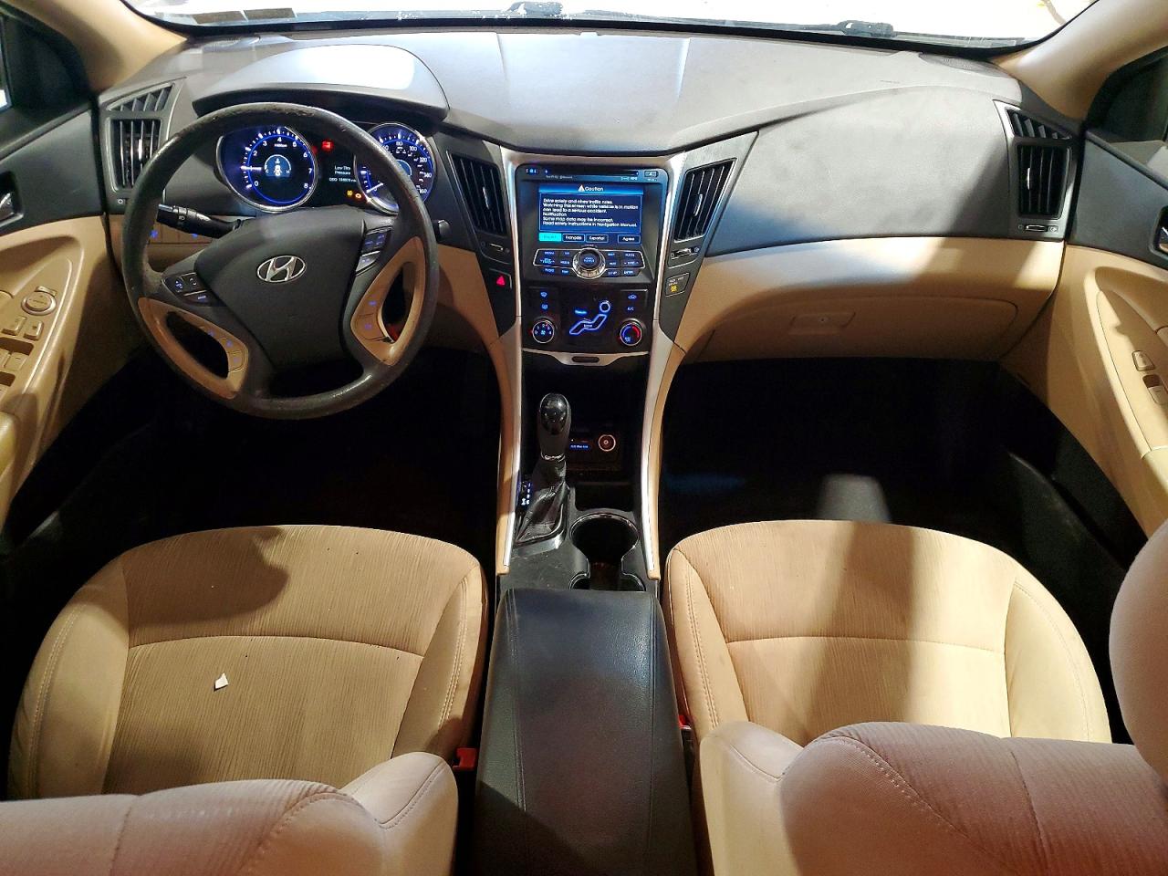 2011 Hyundai Sonata Gls White vin: 5NPEB4AC5BH106160