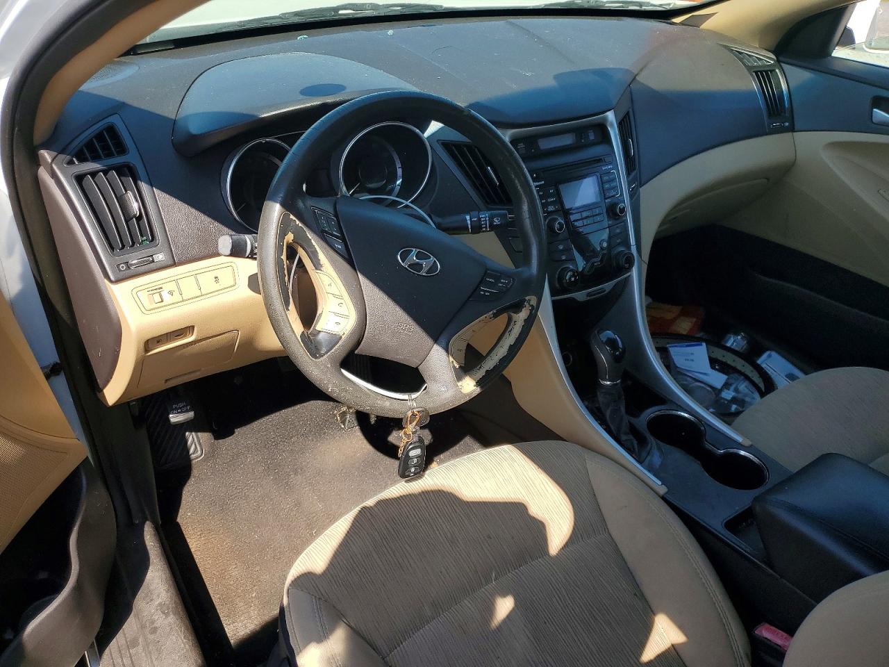 2011 Hyundai Sonata Gls White vin: 5NPEB4AC5BH110080