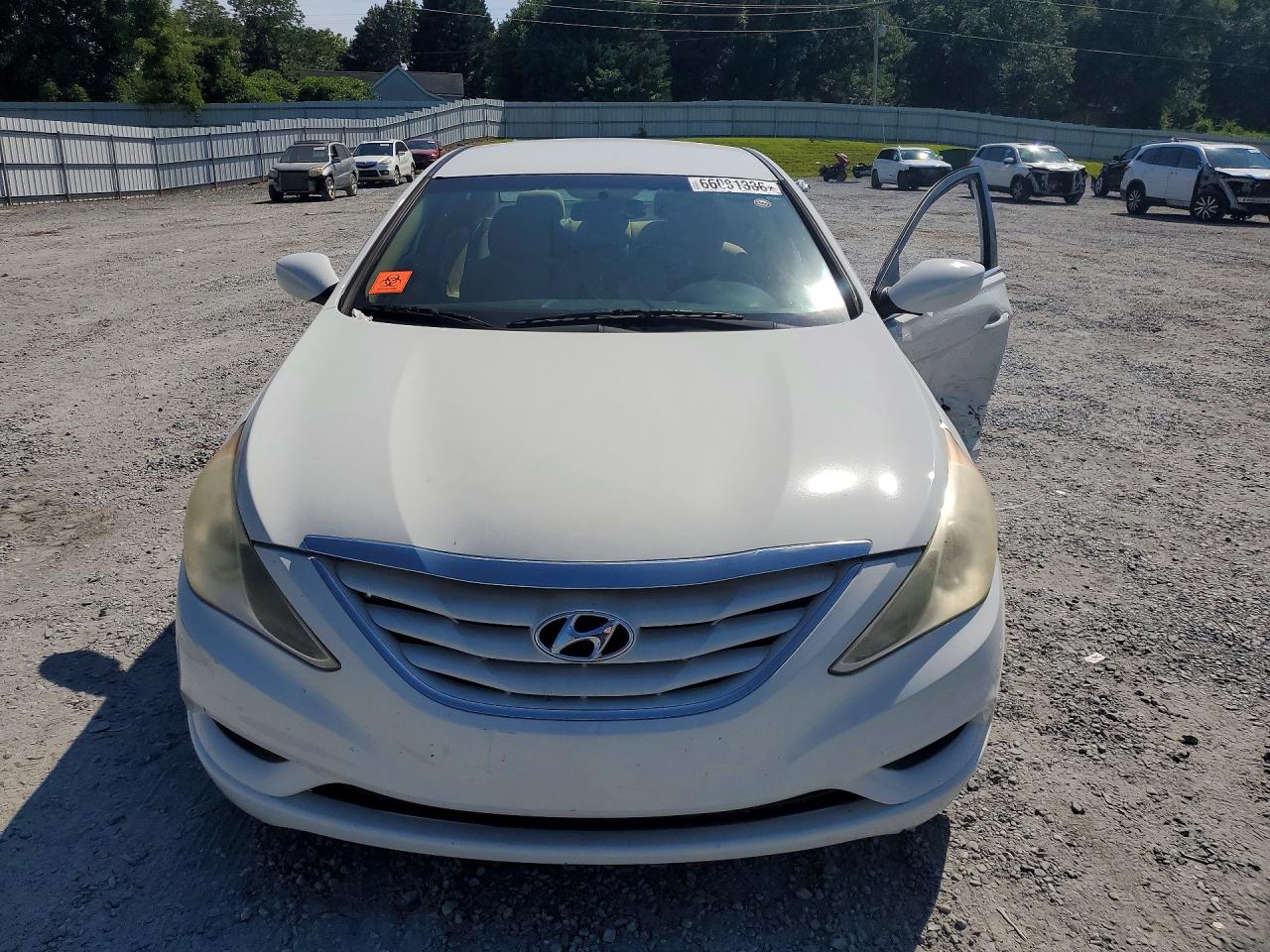 2011 Hyundai Sonata Gls White vin: 5NPEB4AC5BH110080