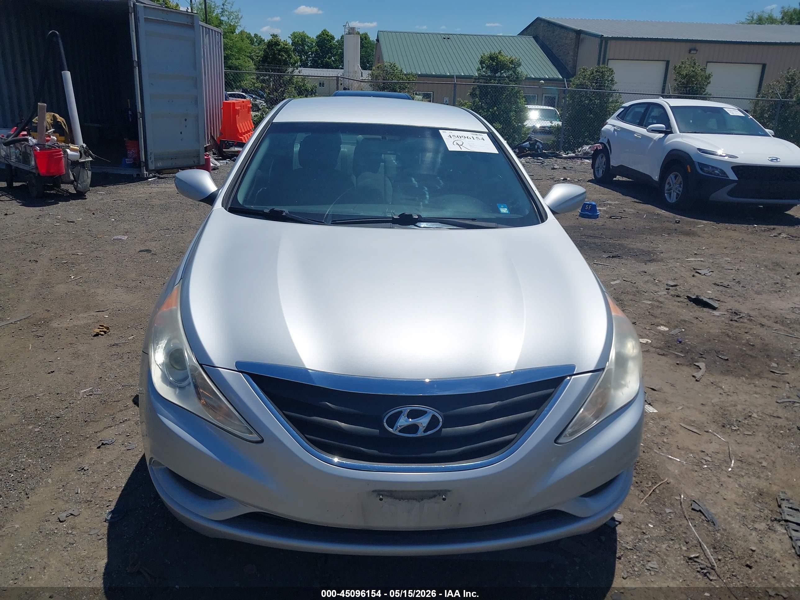 2011 Hyundai Sonata Gls Silver vin: 5NPEB4AC5BH118180