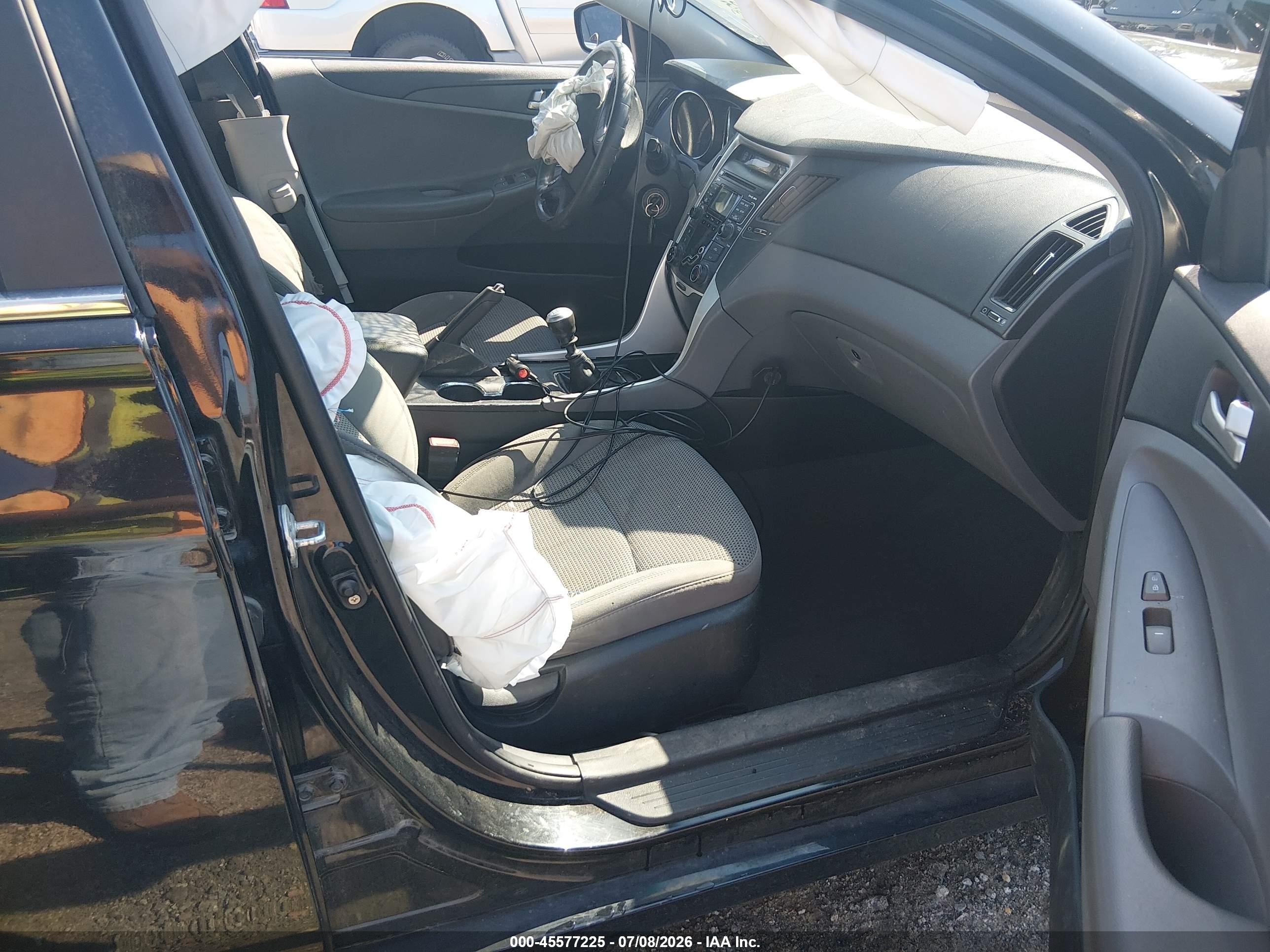 2011 Hyundai Sonata Gls Black vin: 5NPEB4AC5BH121886