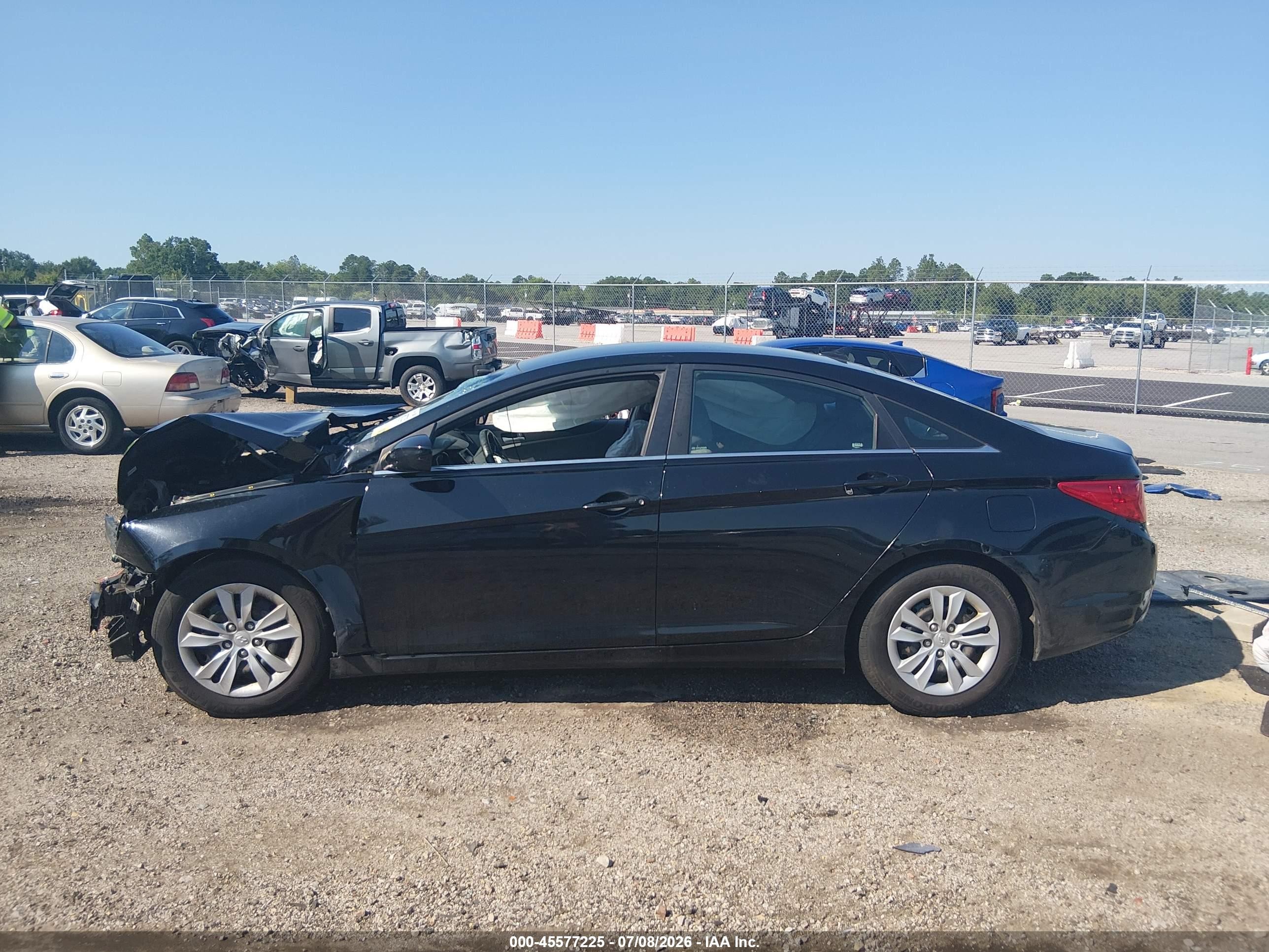 2011 Hyundai Sonata Gls Black vin: 5NPEB4AC5BH121886