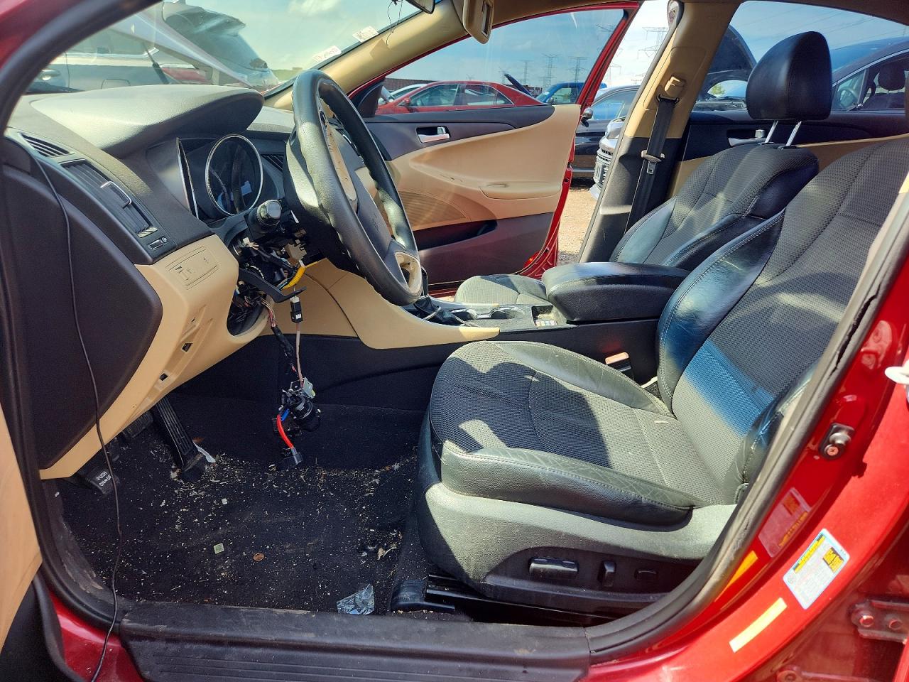2011 Hyundai Sonata Gls Red vin: 5NPEB4AC5BH128224