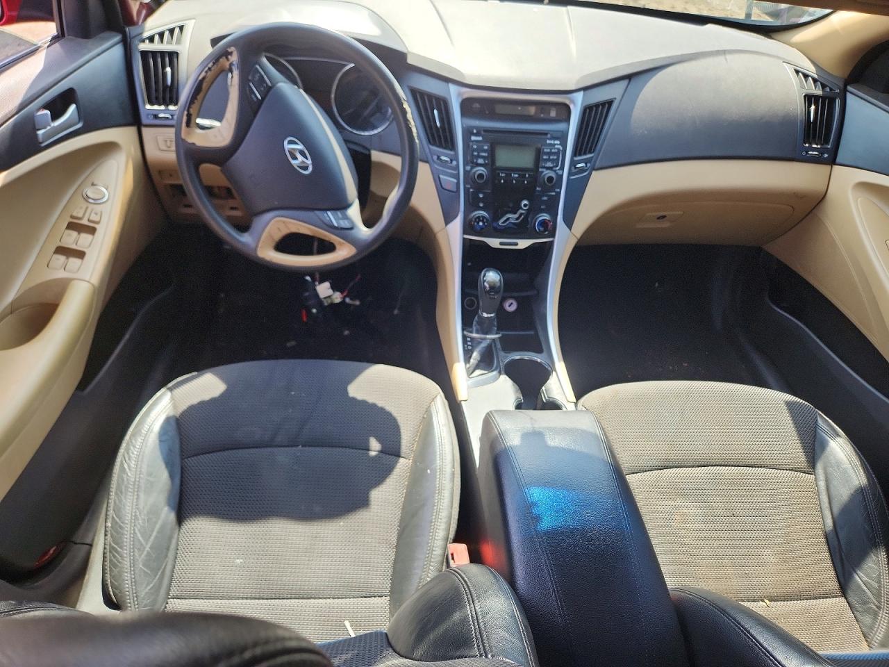 2011 Hyundai Sonata Gls Red vin: 5NPEB4AC5BH128224