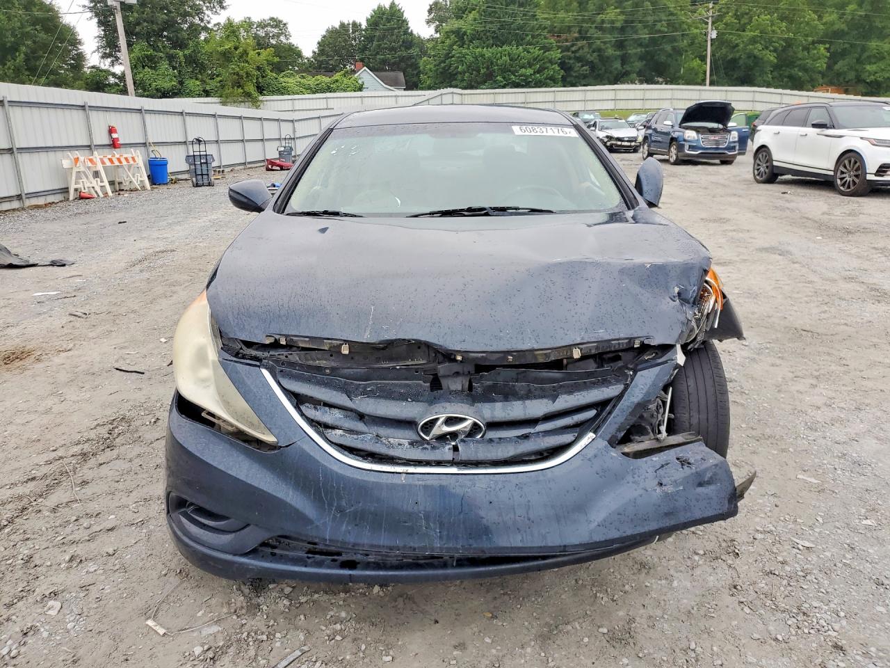 2011 Hyundai Sonata Gls Gray vin: 5NPEB4AC5BH133908