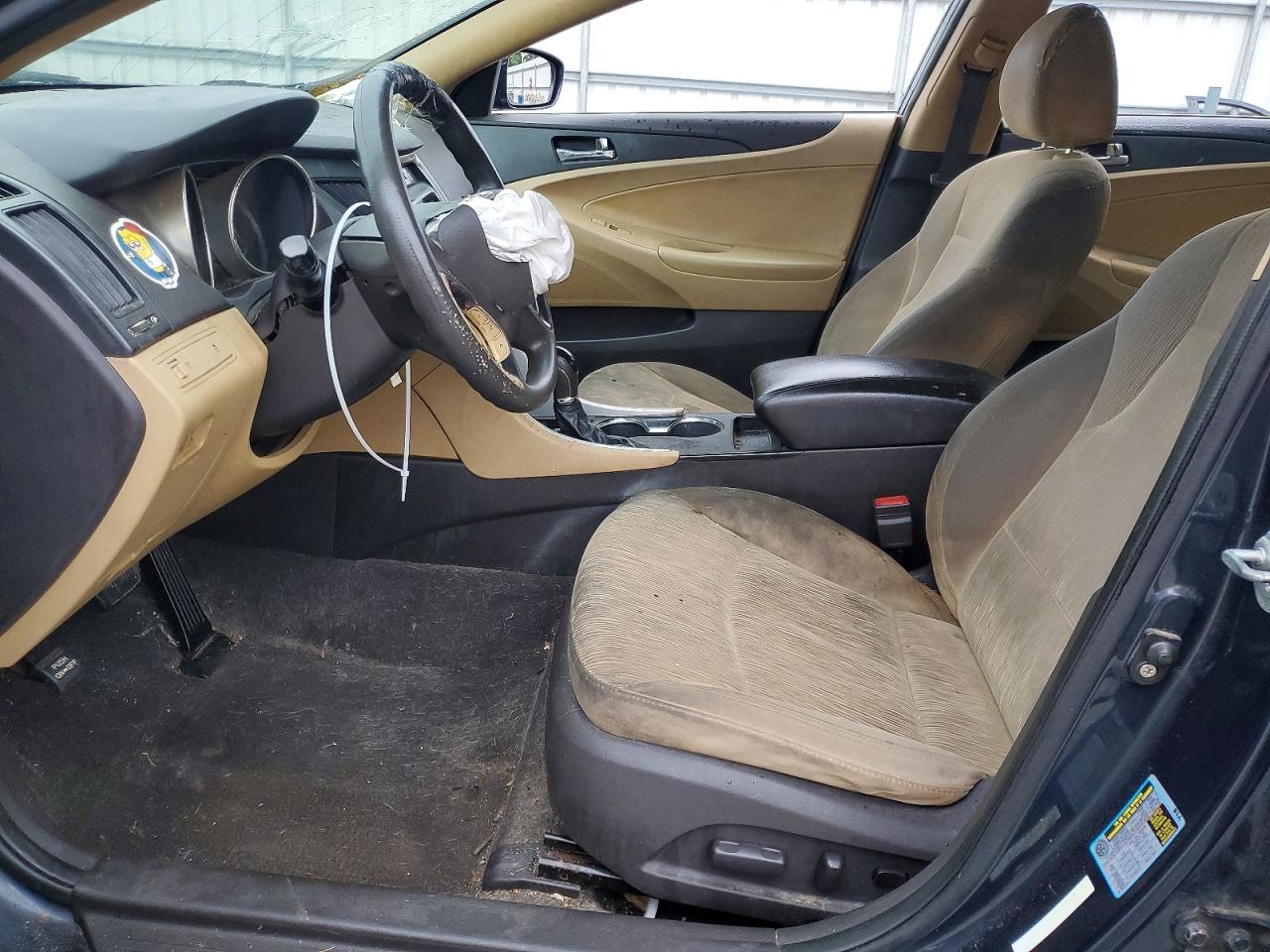 2011 Hyundai Sonata Gls Gray vin: 5NPEB4AC5BH133908