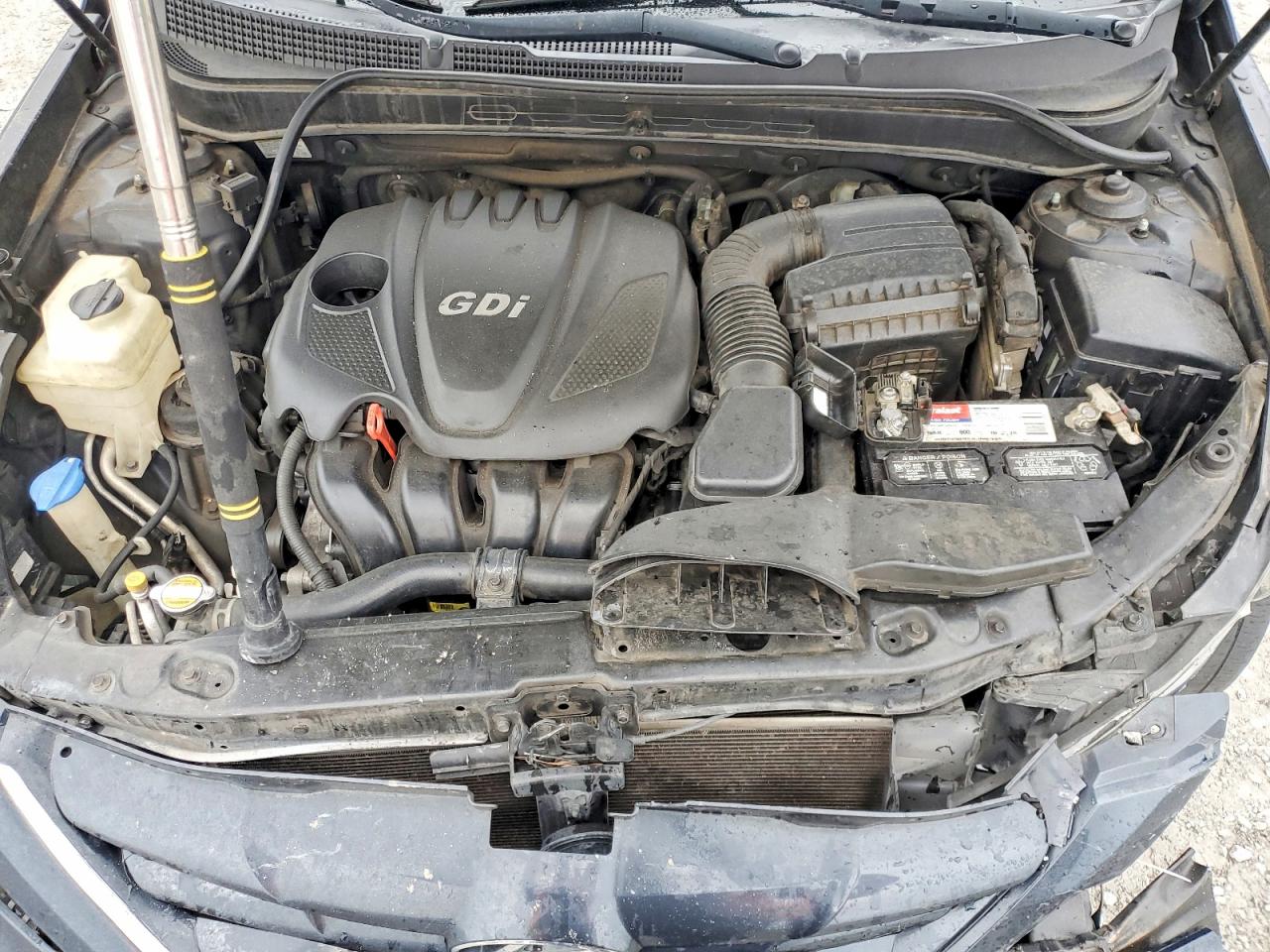 2011 Hyundai Sonata Gls Gray vin: 5NPEB4AC5BH133908