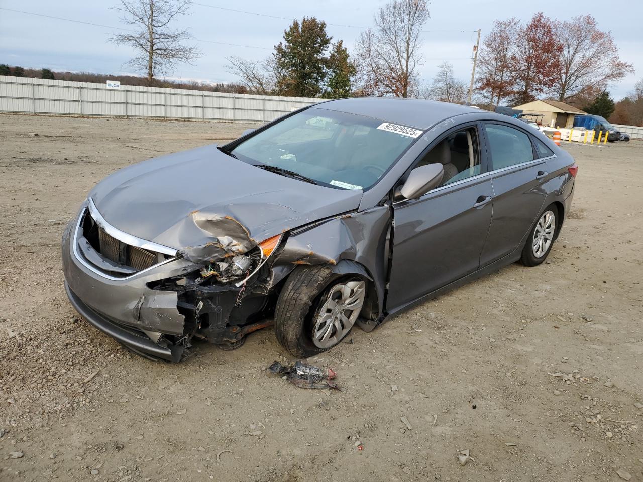 2011 Hyundai Sonata Gls Серебряный vin: 5NPEB4AC5BH134492