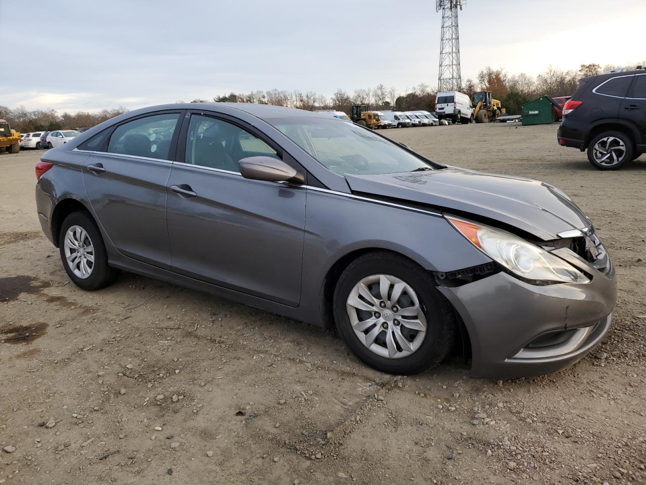 2011 Hyundai Sonata Gls Серебряный vin: 5NPEB4AC5BH134492