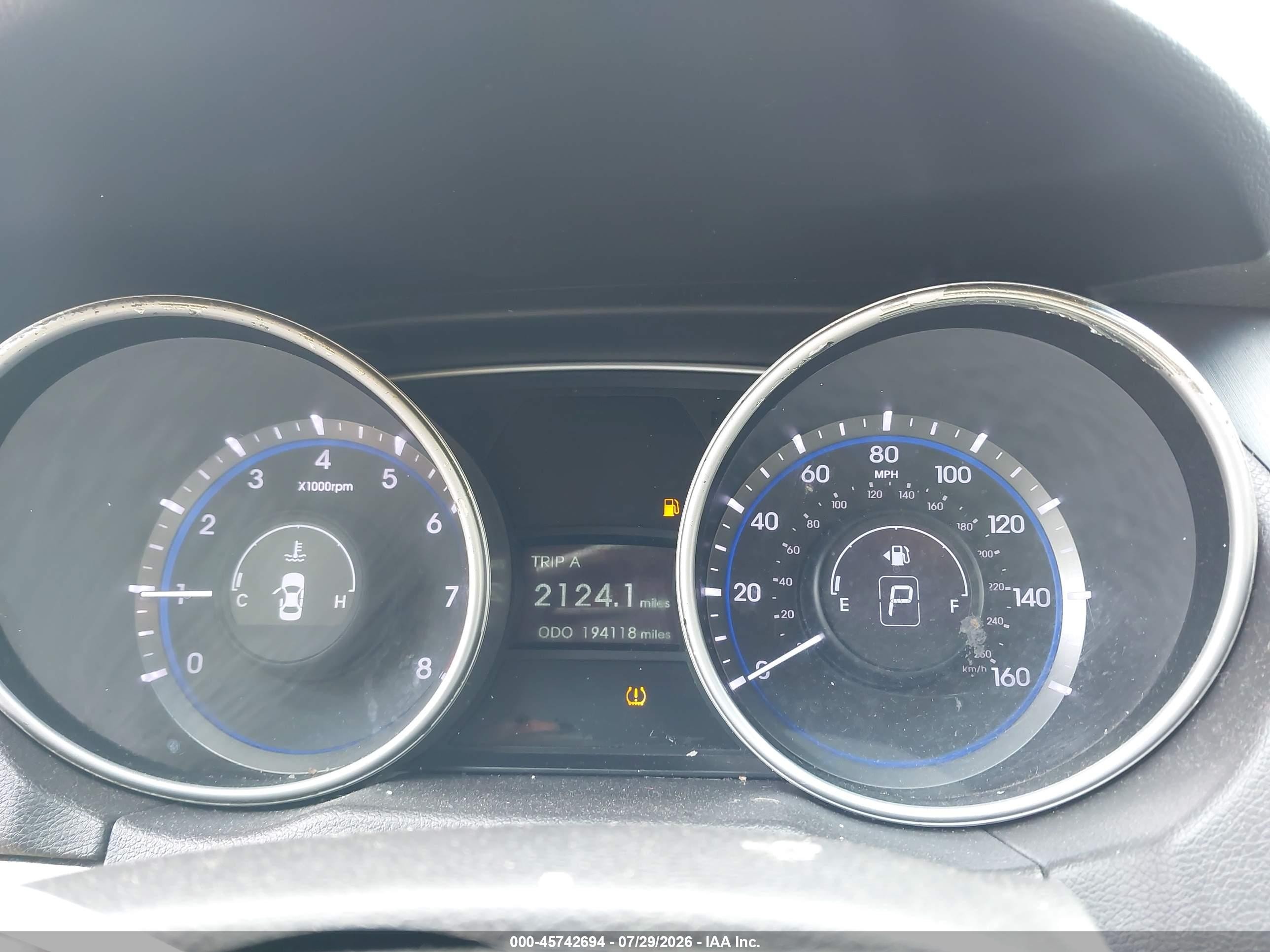 2011 Hyundai Sonata Gls Blue vin: 5NPEB4AC5BH139014