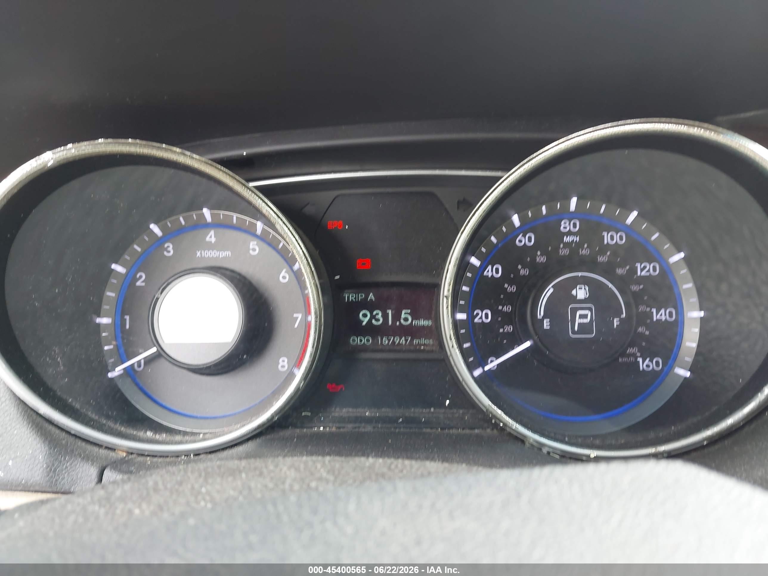 2011 Hyundai Sonata Gls Красный vin: 5NPEB4AC5BH146402