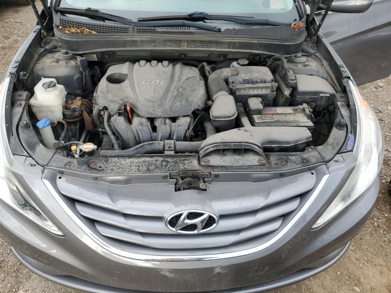 2011 Hyundai Sonata Gls Gray vin: 5NPEB4AC5BH146738