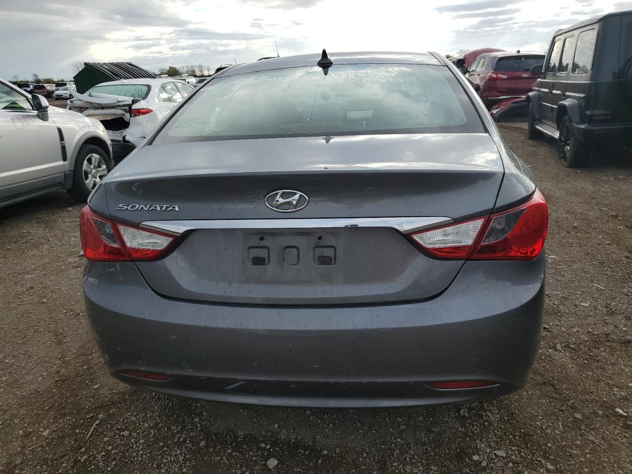 2011 Hyundai Sonata Gls Gray vin: 5NPEB4AC5BH146738