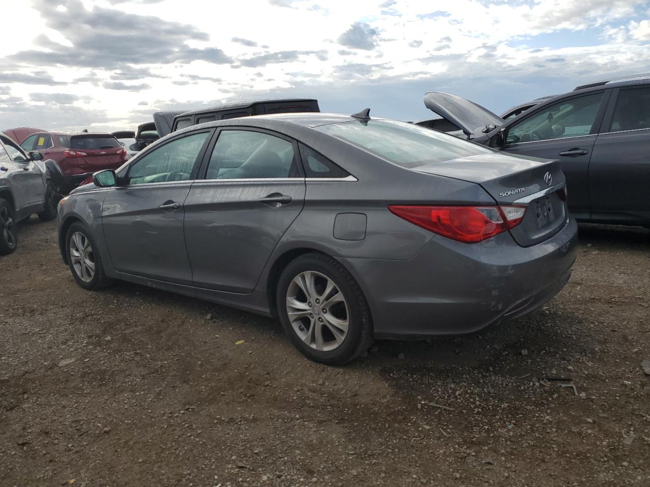 2011 Hyundai Sonata Gls Gray vin: 5NPEB4AC5BH146738