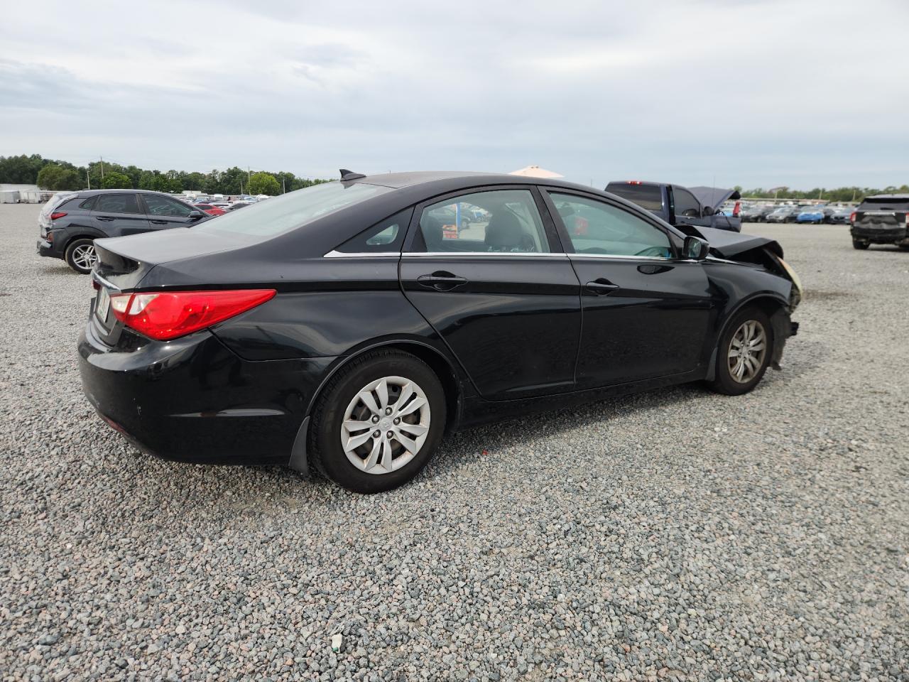 2011 Hyundai Sonata Gls Black vin: 5NPEB4AC5BH148263