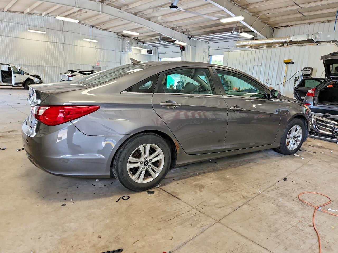 2011 Hyundai Sonata Gls Gray vin: 5NPEB4AC5BH177066