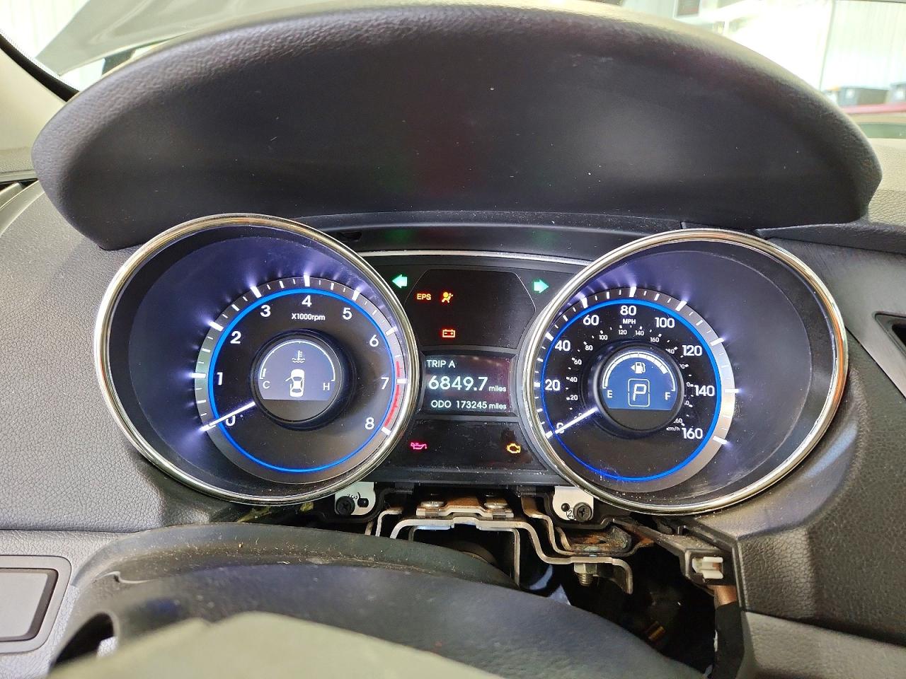 2011 Hyundai Sonata Gls Gray vin: 5NPEB4AC5BH177066