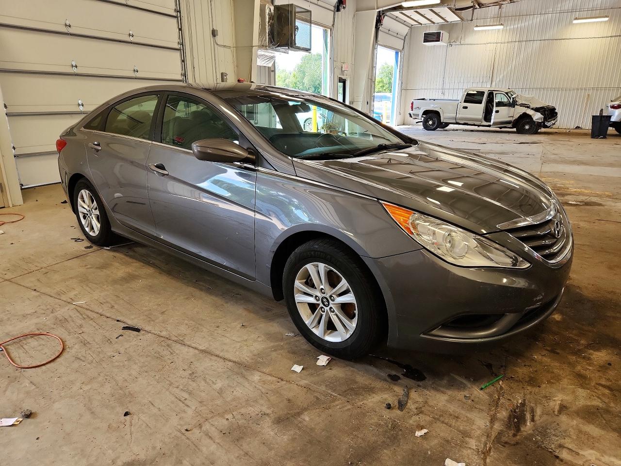 2011 Hyundai Sonata Gls Gray vin: 5NPEB4AC5BH177066