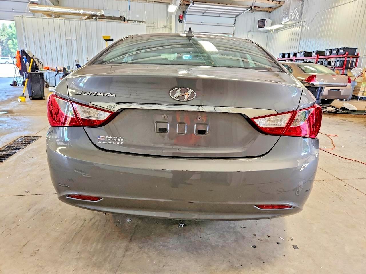 2011 Hyundai Sonata Gls Gray vin: 5NPEB4AC5BH177066