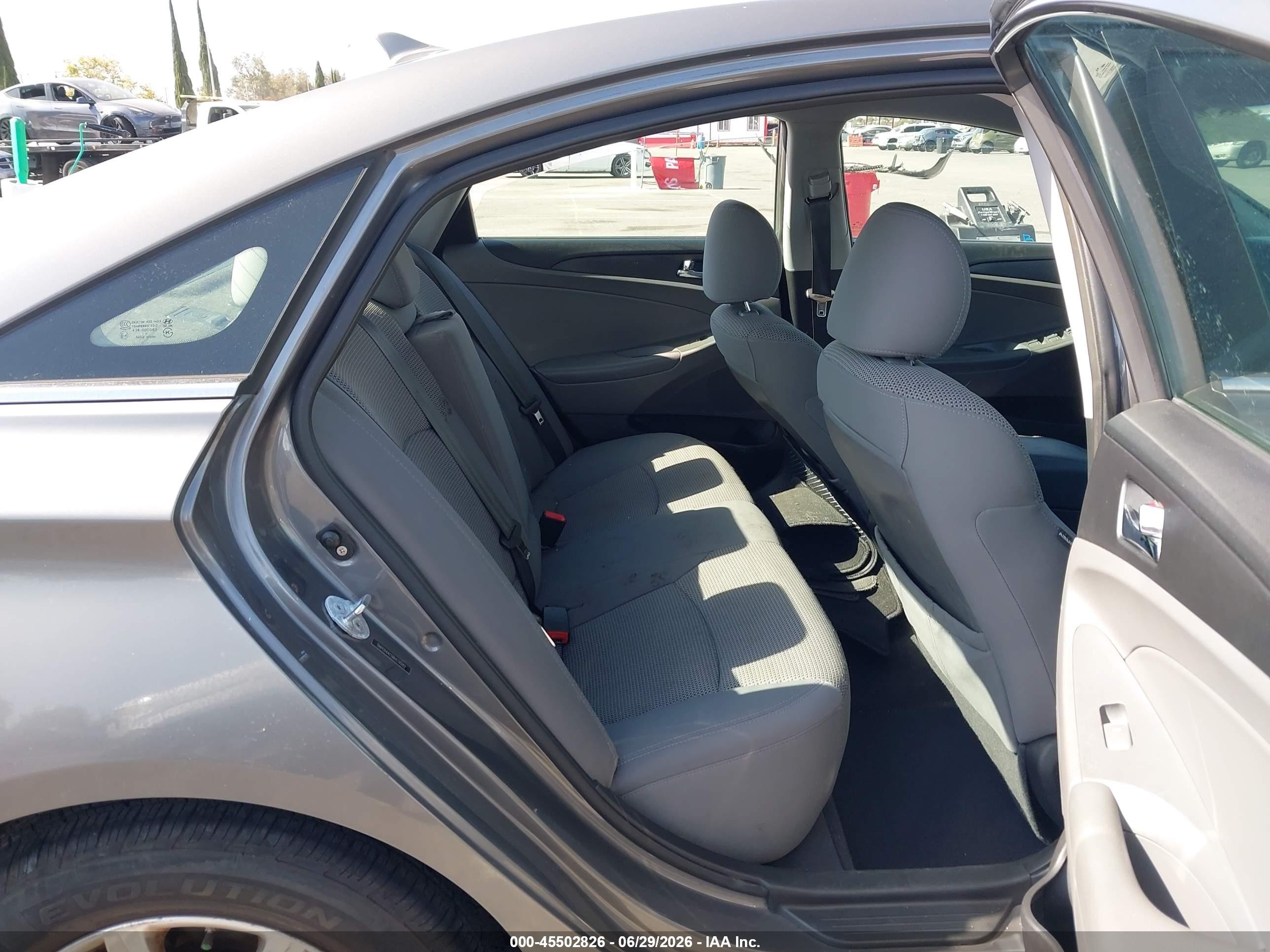 2011 Hyundai Sonata Gls Gray vin: 5NPEB4AC5BH178282