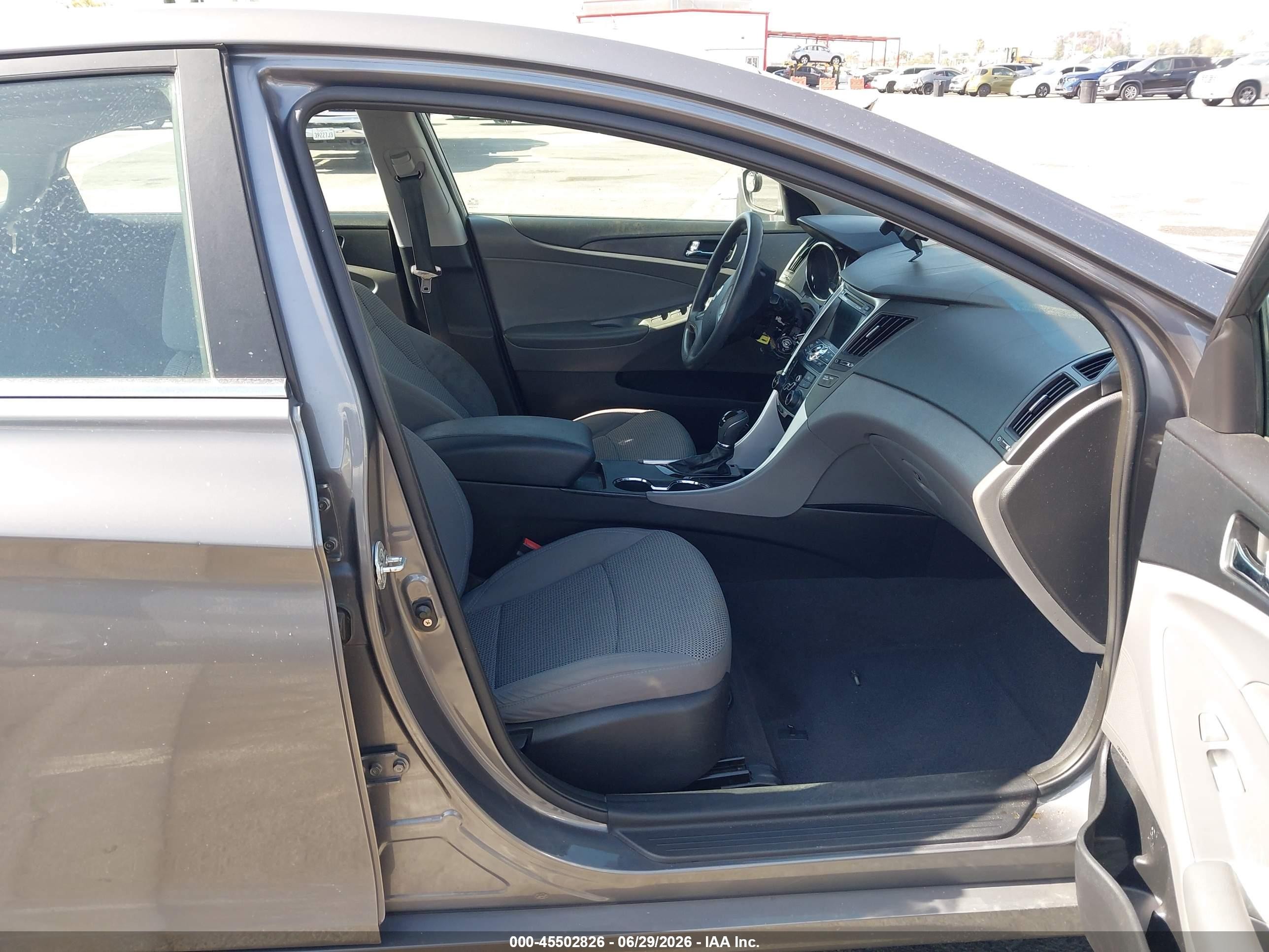 2011 Hyundai Sonata Gls Gray vin: 5NPEB4AC5BH178282